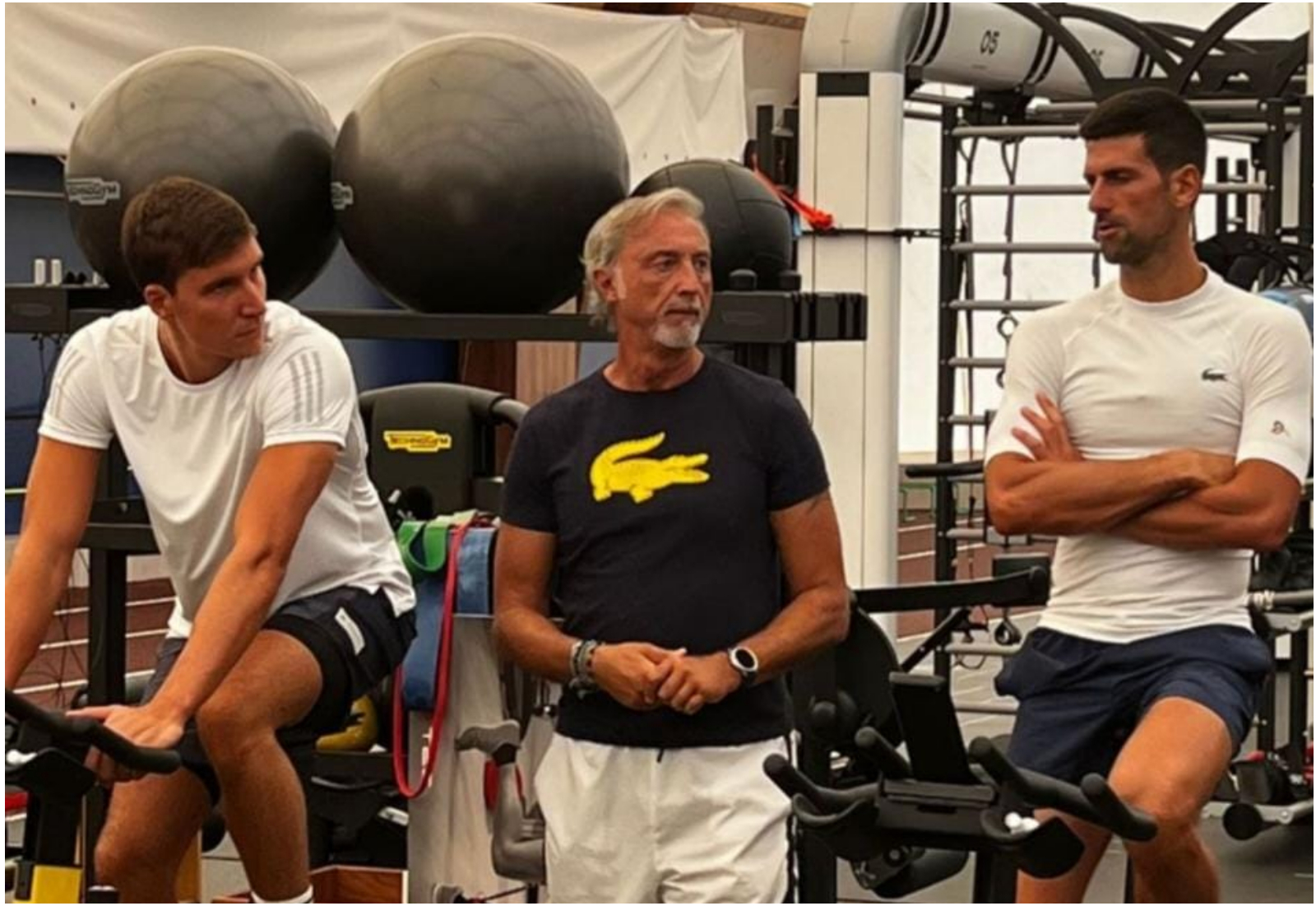 Novak Đoković i Bogdan Bogdanović