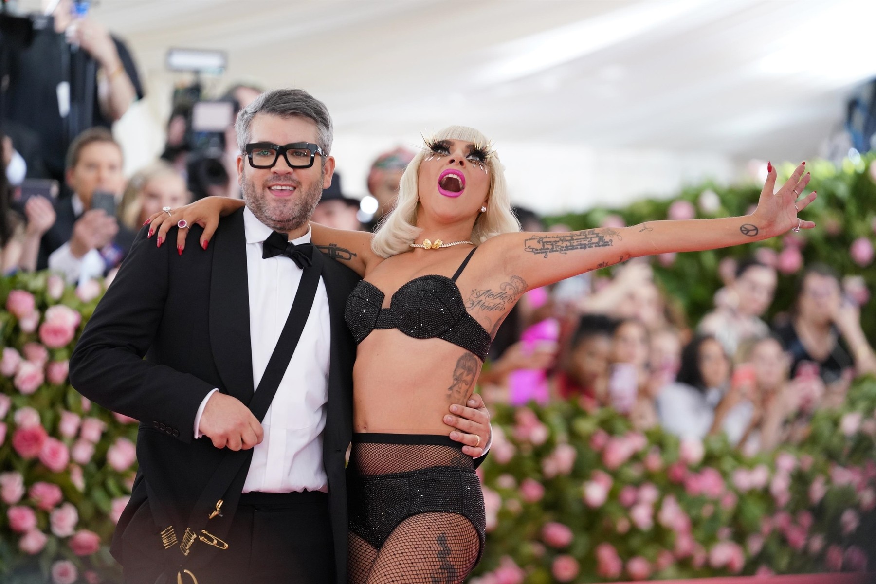 Lady Gaga at the Met Gala Costume Institute Benefit NYC