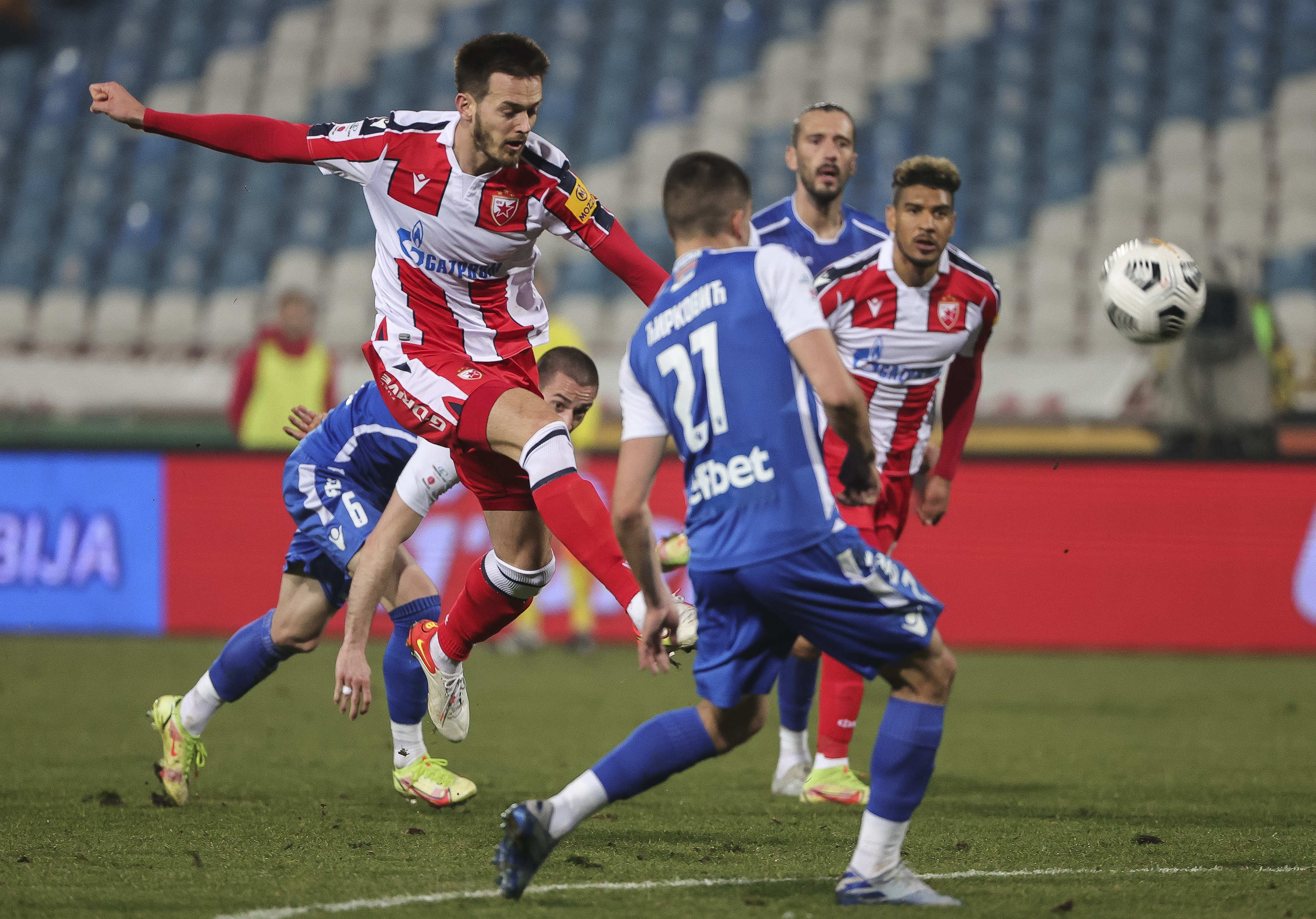 Fudbal-Kup Srbije Season 2021/2022
Crvena Zvezda v Radnicki Nis
Beograd, 16.02.2022.
foto: Srdjan Stevanovic/Starsport.rs ©