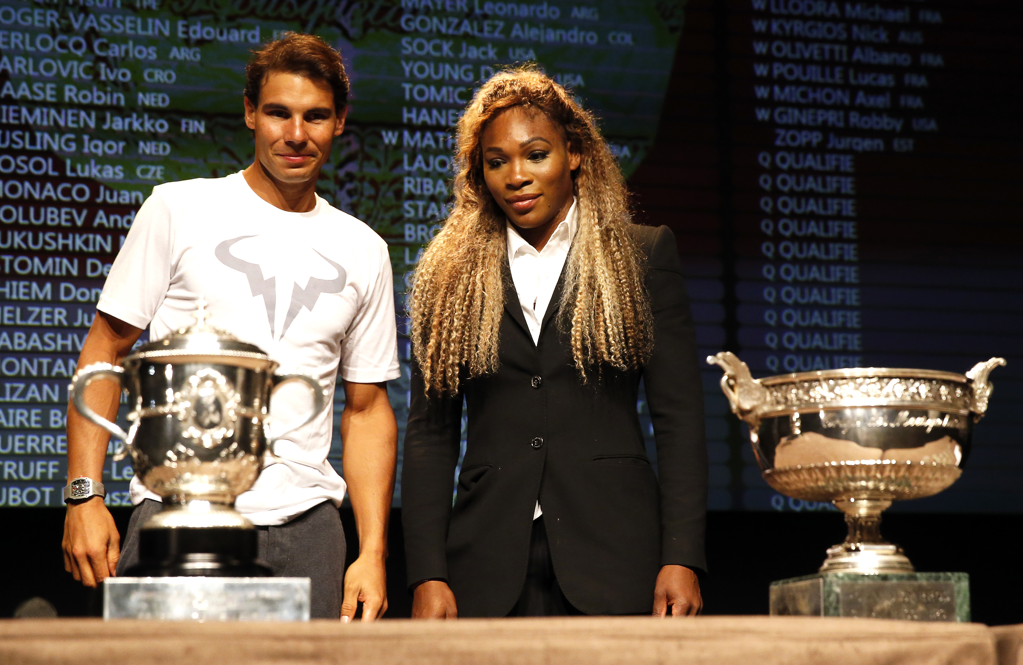 French Open tennis tournament at Roland Garros