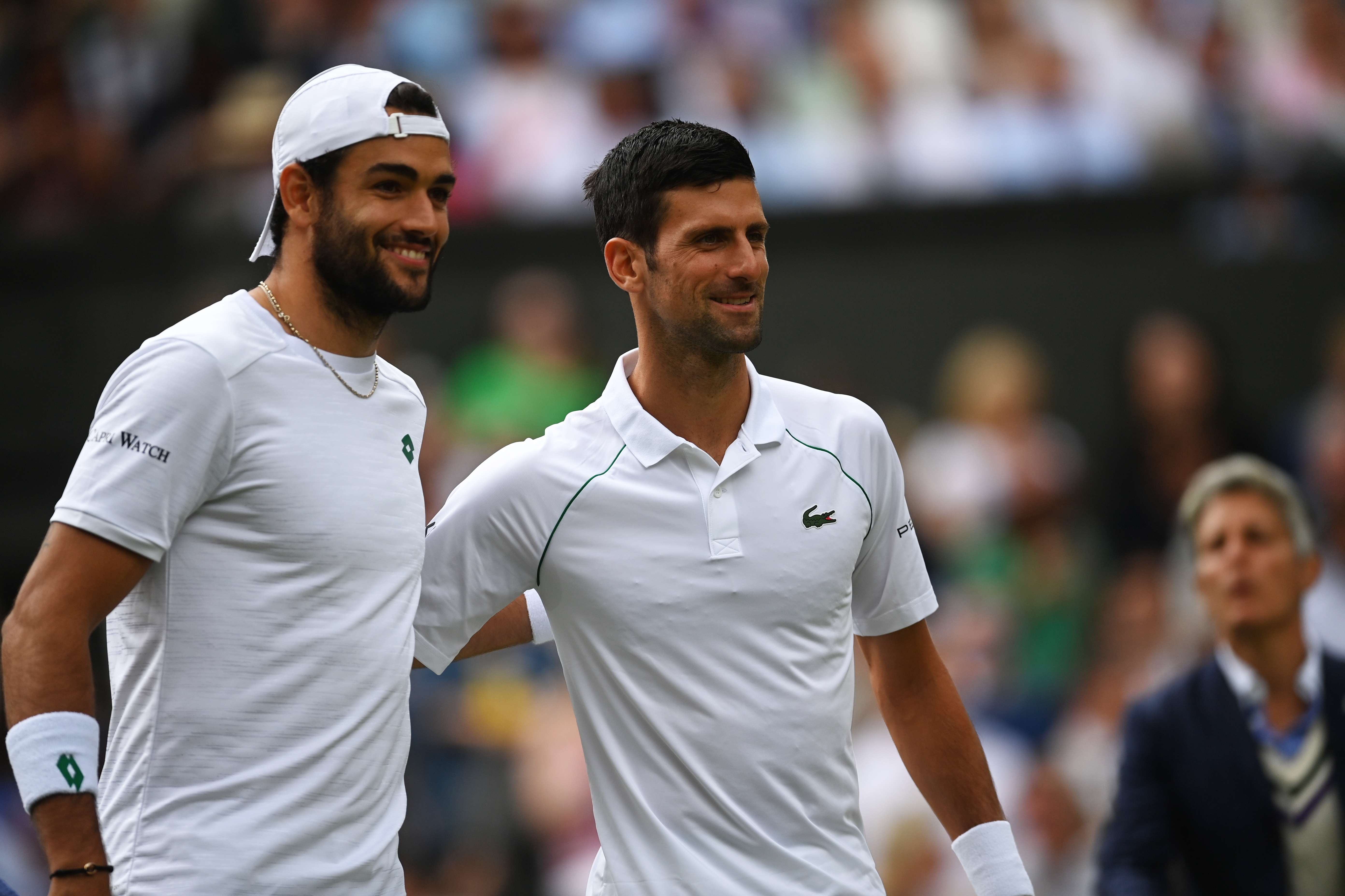 Novak Đoković i Mateo Beretini