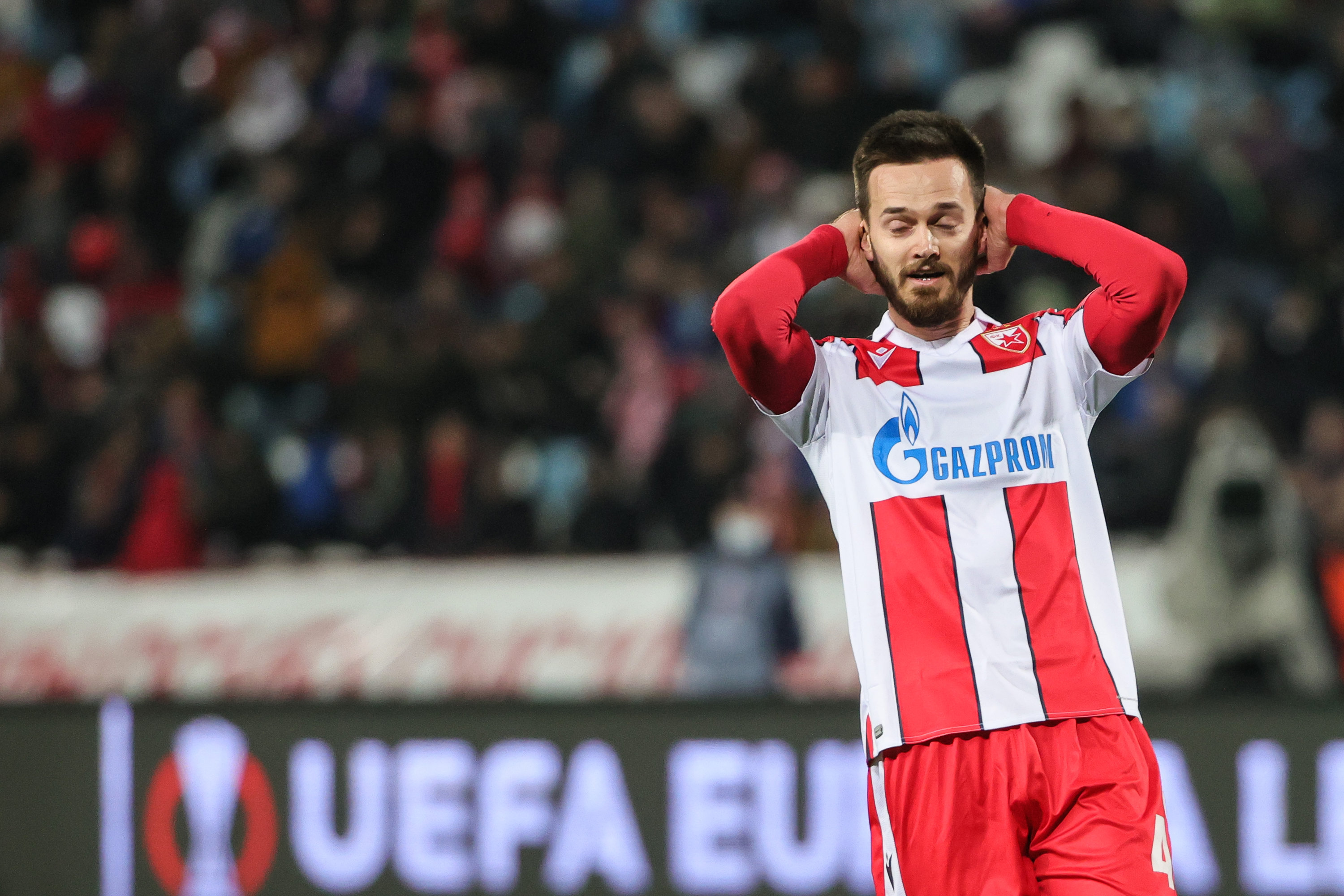 Fudbal-UEFA Europa League Group F-Season 2021/2022-Crvena Zvezda v Ludogorets Razgrad
Beograd, 25.11.2021.
foto: Srdjan Stevanovic/Starsport.rs ©