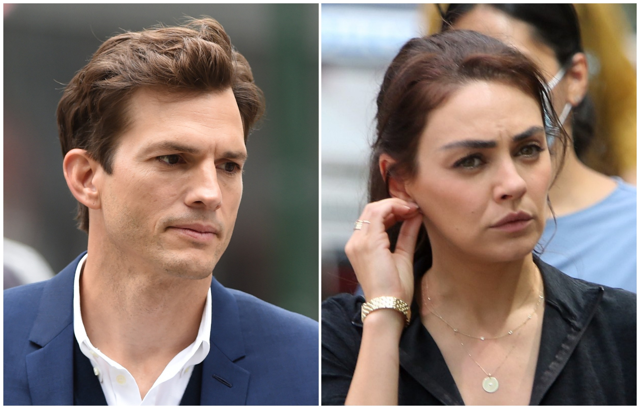 collage Mila Kunis i Eston Kucer