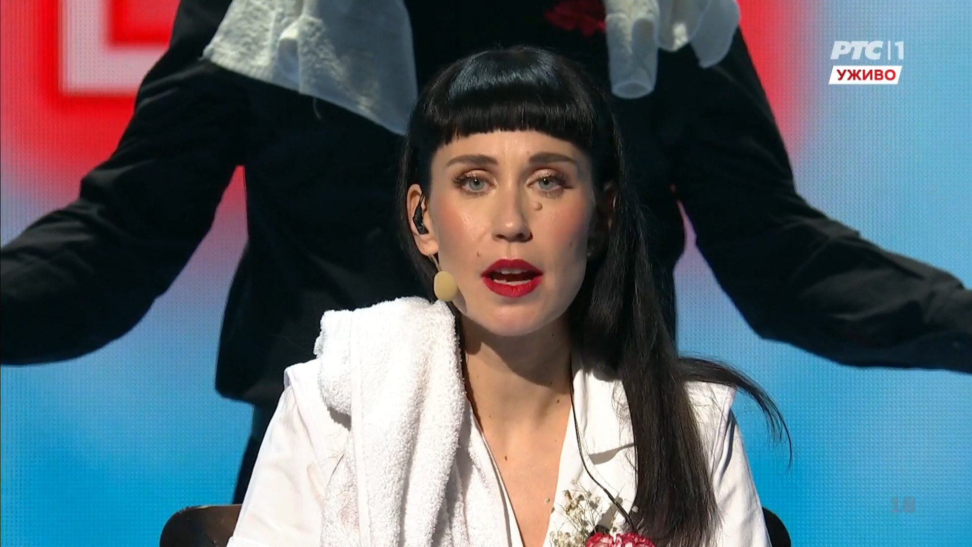 Beograd 05. 03. 2022. Treće veče, finalno veče, finale, takmičenje, festival Pesma za Evroviziju 22, na RTS-u Foto: Printscreen/RTS