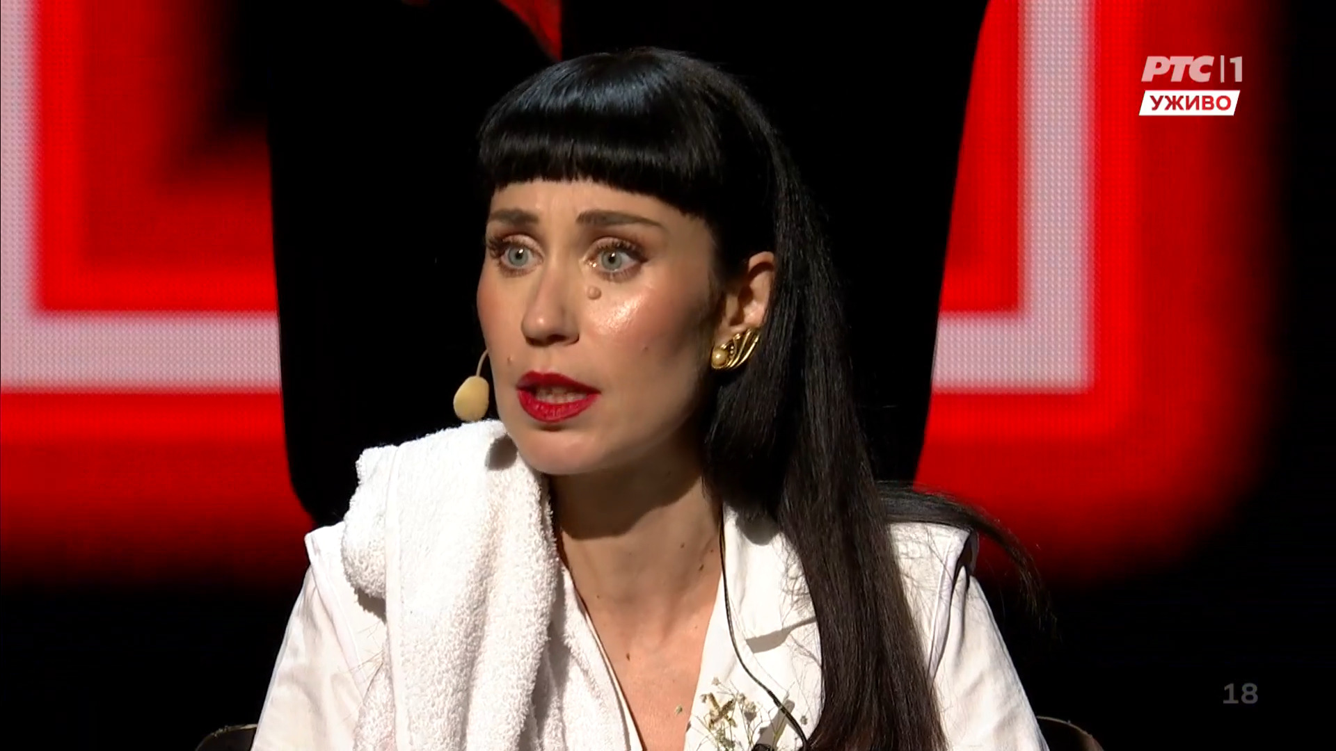 Beograd 05. 03. 2022. Treće veče, finalno veče, finale, takmičenje, festival Pesma za Evroviziju 22, na RTS-u Foto: Printscreen/RTS