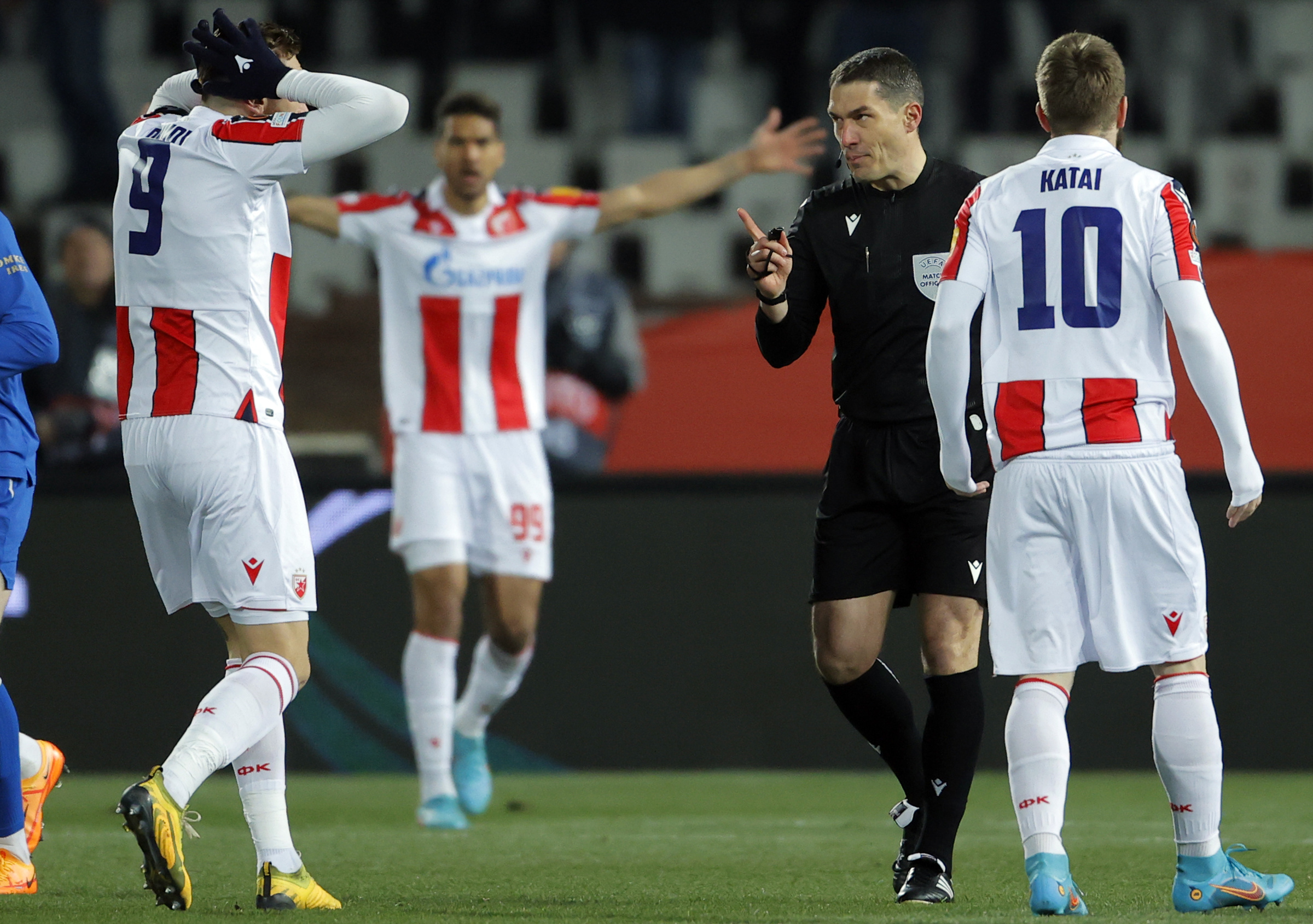 Crvena Zvezda - Glasgow Rangers, UEFA Europa League, Liga Evrope, Beograd, Srbija 17.3.2022.  photo: Pedja Milosavljevic/STARSPORT