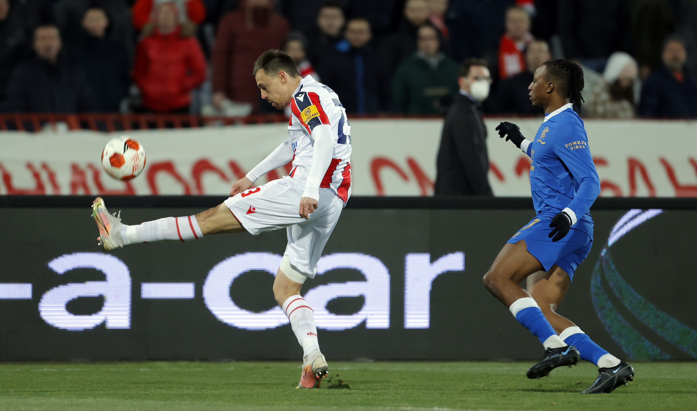 Crvena Zvezda - Glasgow Rangers, UEFA Europa League, Liga Evrope, Beograd, Srbija 17.3.2022.  photo: Pedja Milosavljevic/STARSPORT