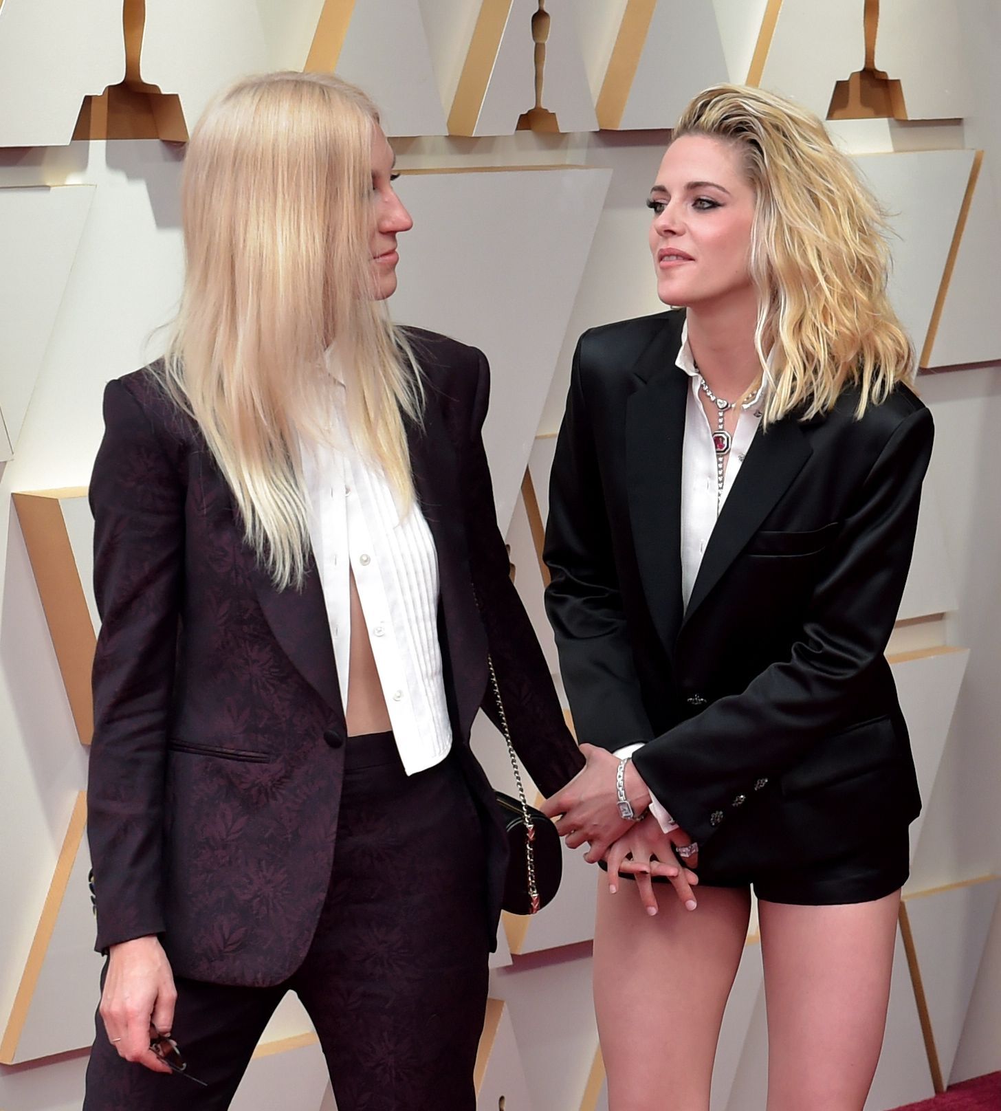 Dylan Meyer and Kristen Stewart
94th Annual Academy Awards, Arrivals, Los Angeles, USA - 27 Mar 2022,Image: 673498251, License: Rights-managed, Restrictions: , Model Release: no, Credit line: Matt Cowan / Shutterstock Editorial / Profimedia