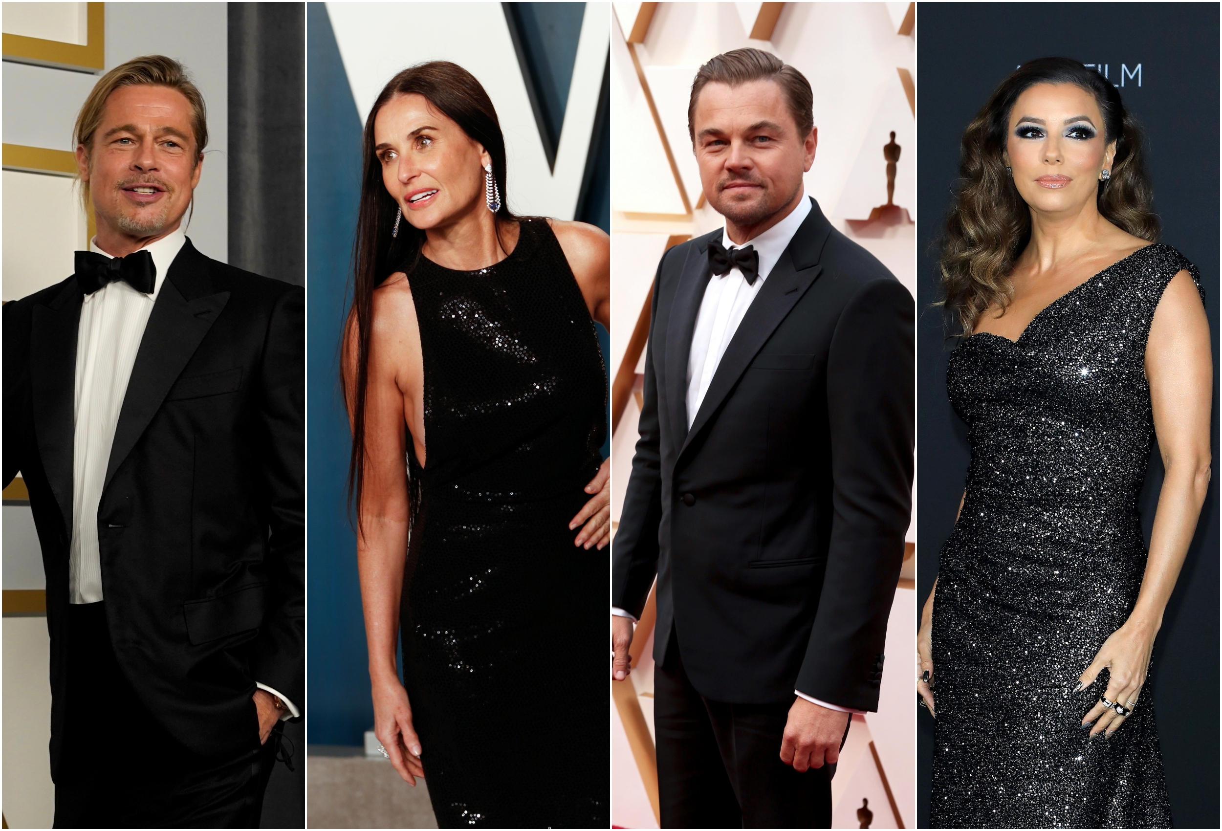 Bred Pit, Demi Mur, Leonardo DiCaprio, Eva Longoria
holivud crveni tepih