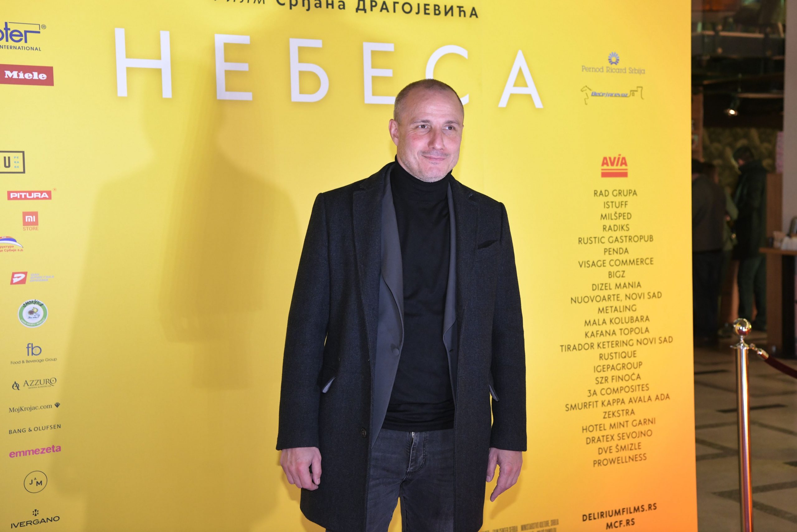 Beograd 17. novembar 2021. Premijera filma Nebesa reditelja Srdjana Dragojevica u Kombank dvorani Foto:Goran Srdanov/Nova.rs