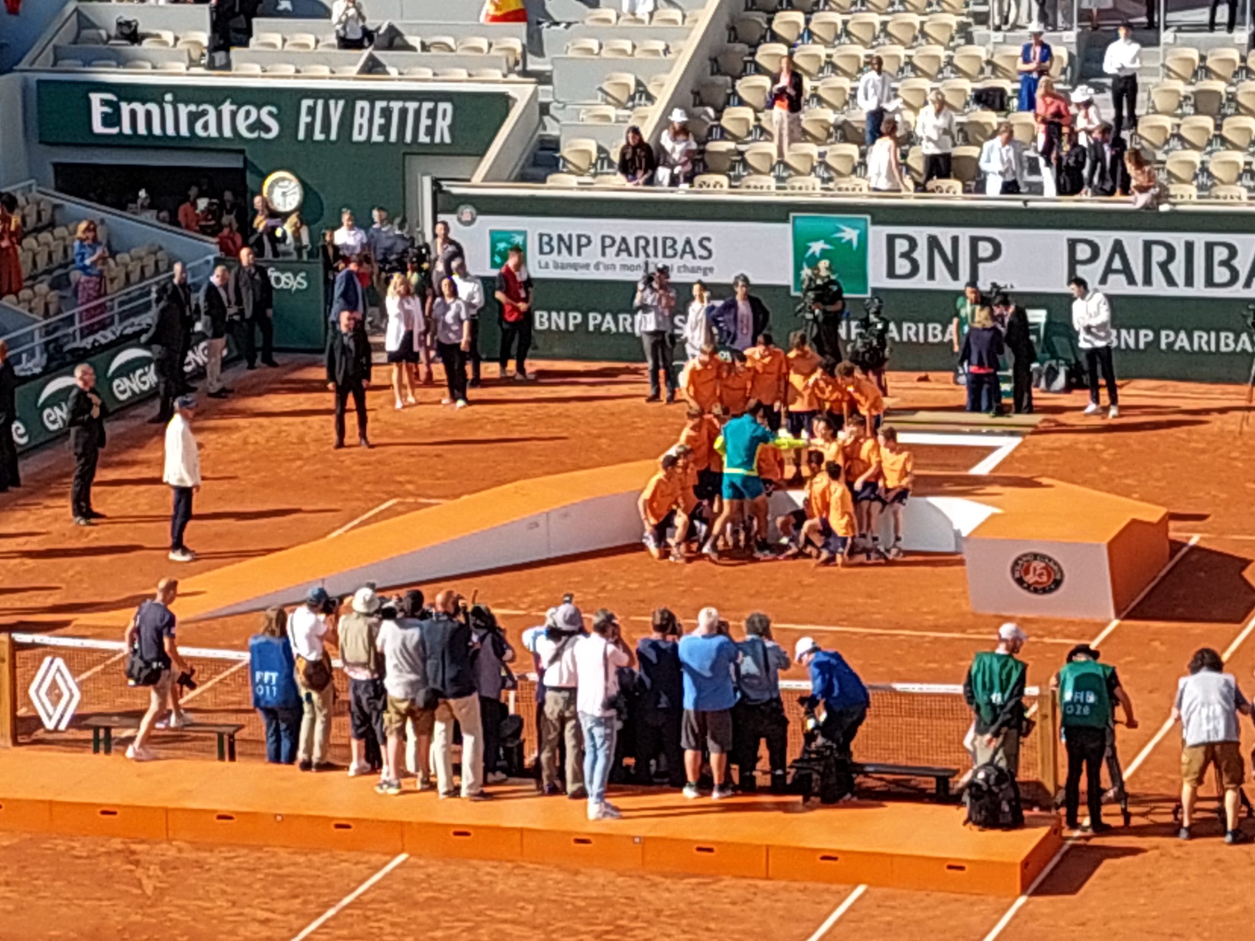 Pariz, 05.06.2022. Rolan Garos, Roland Garros, Rafael Nadal, Kasper Rud, trofej