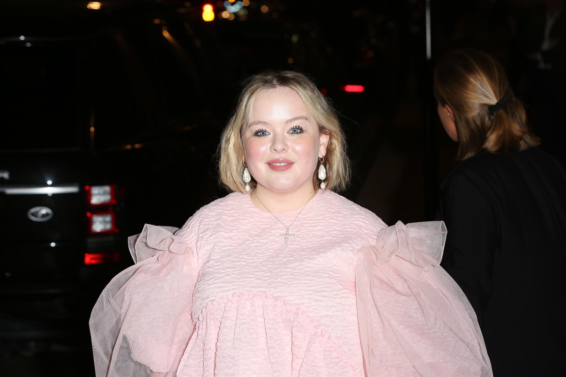 Celebrities attend British Vogue x Tiffany &amp; Co. Fashion and Film dinner party at The Londoner Hotel.