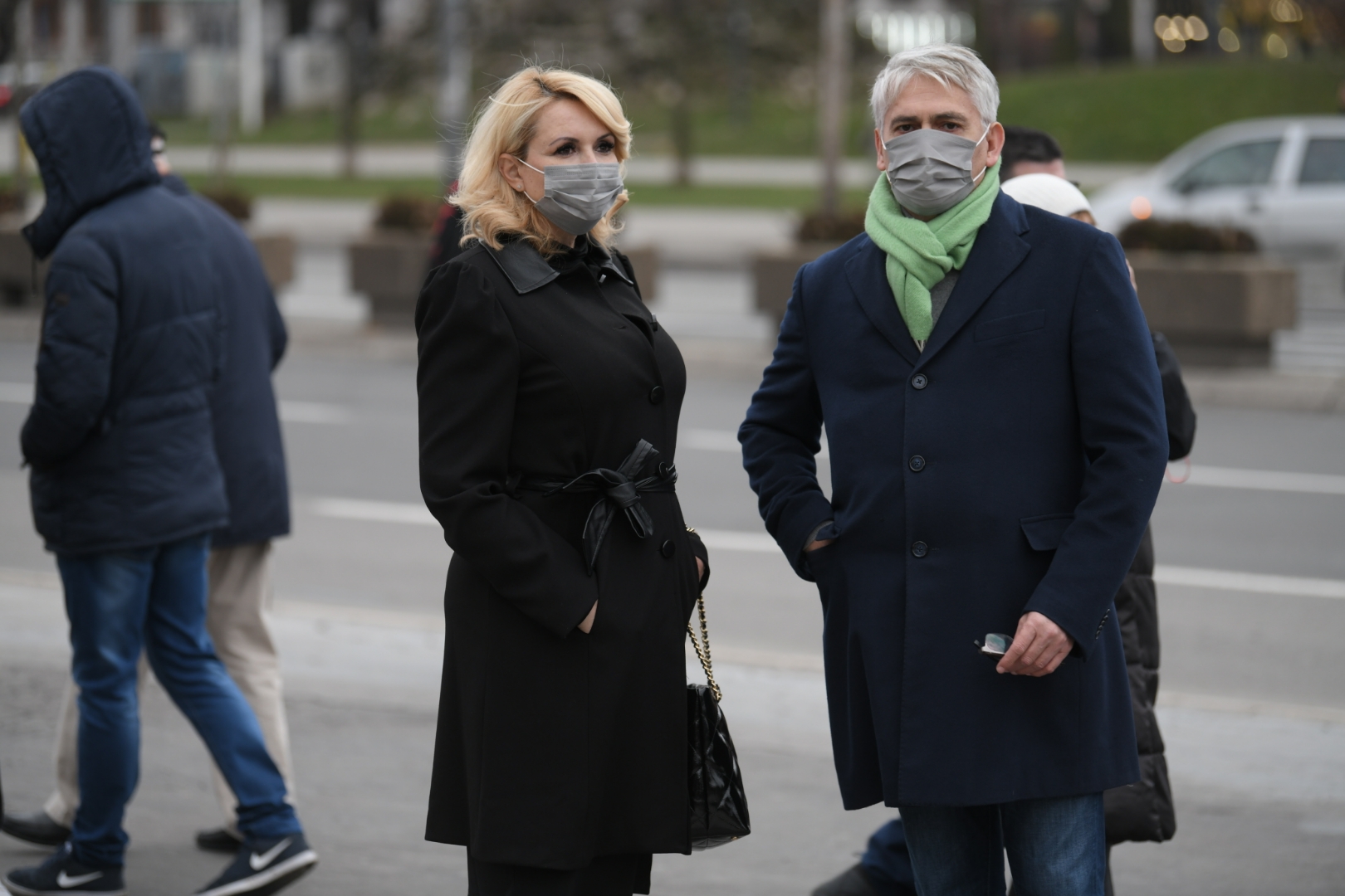 podrška novaku đokoviću ispred skupštine