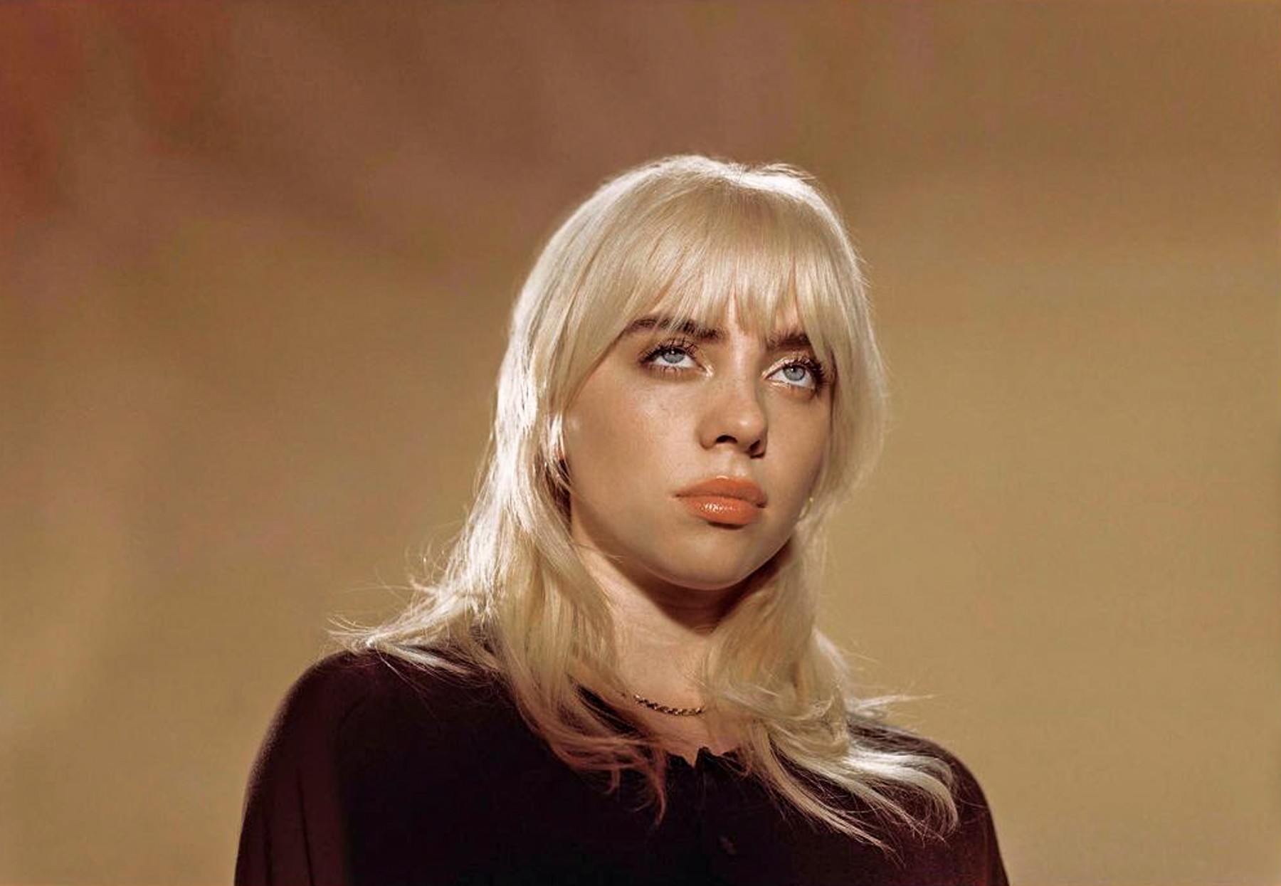 Billie Eilish on social media