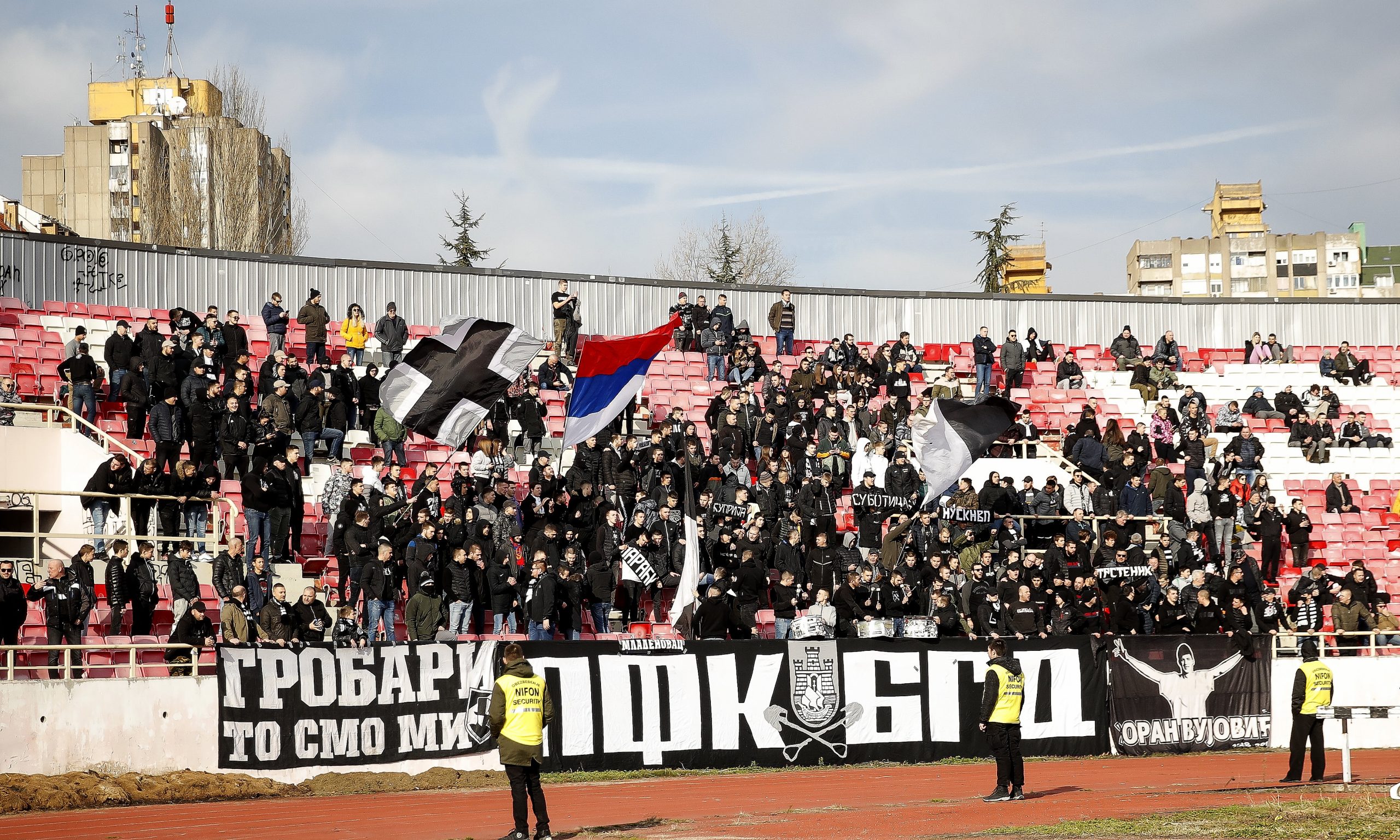 Fudbal-Super League Season 2021/2022
Radnicki Nis v Partizan
Nis, 12.02.2022.
foto: Starsport.rs ©