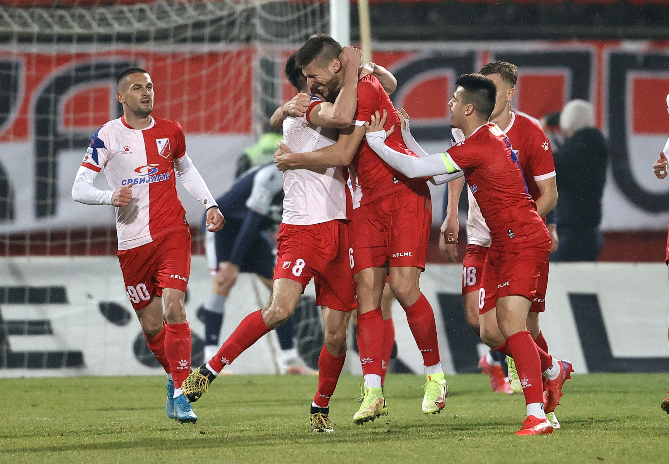 Superliga Srbije, Vojvodina - Crvena Zvezda 7.11.2021. Novi Sad, Srbija