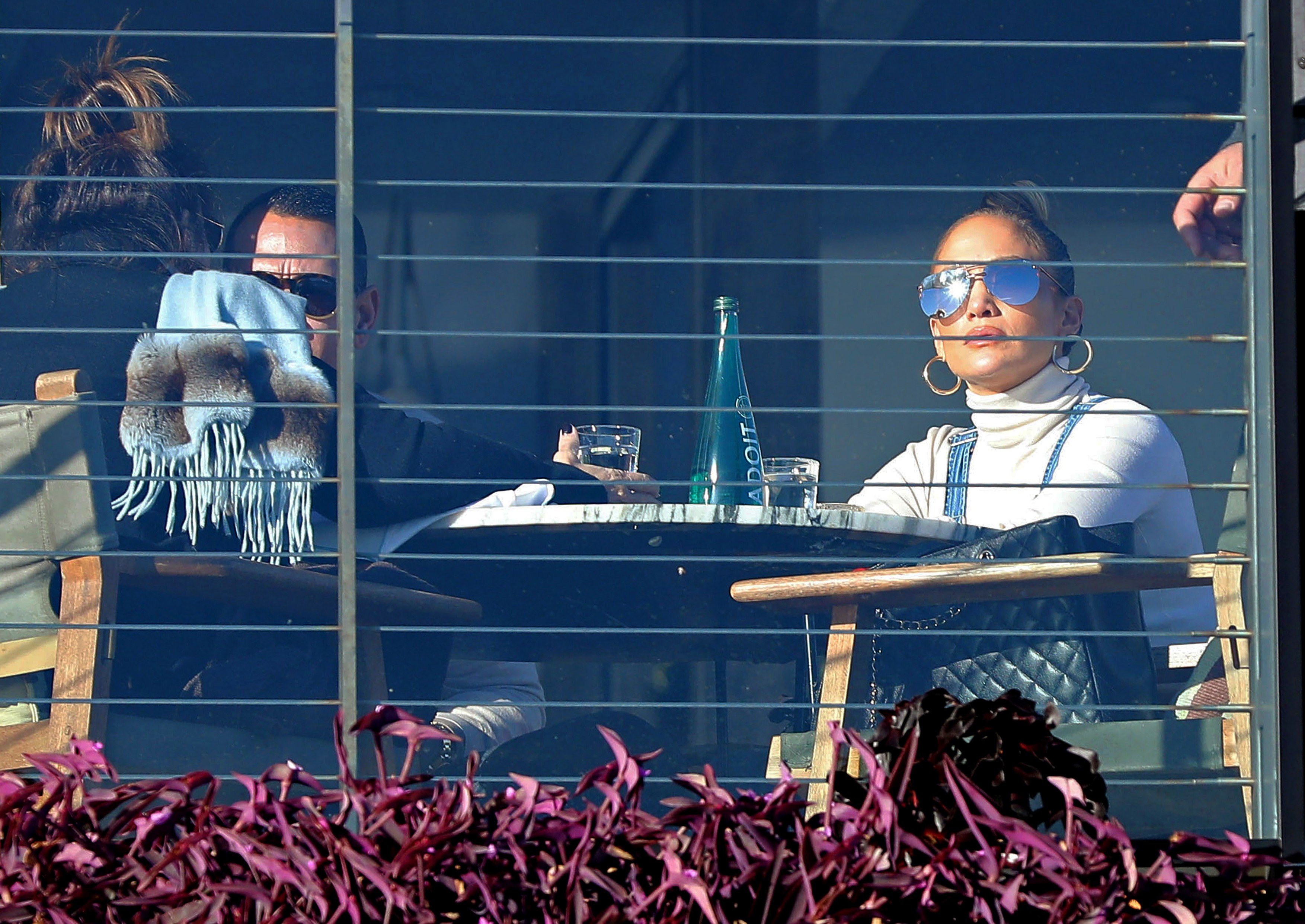 EXCLUSIVE: Jennifer Lopez and Alex Rodriguez have lunch at Nobu in Malibu after JLo tried to dispel engagement rumors on the Ellen Show