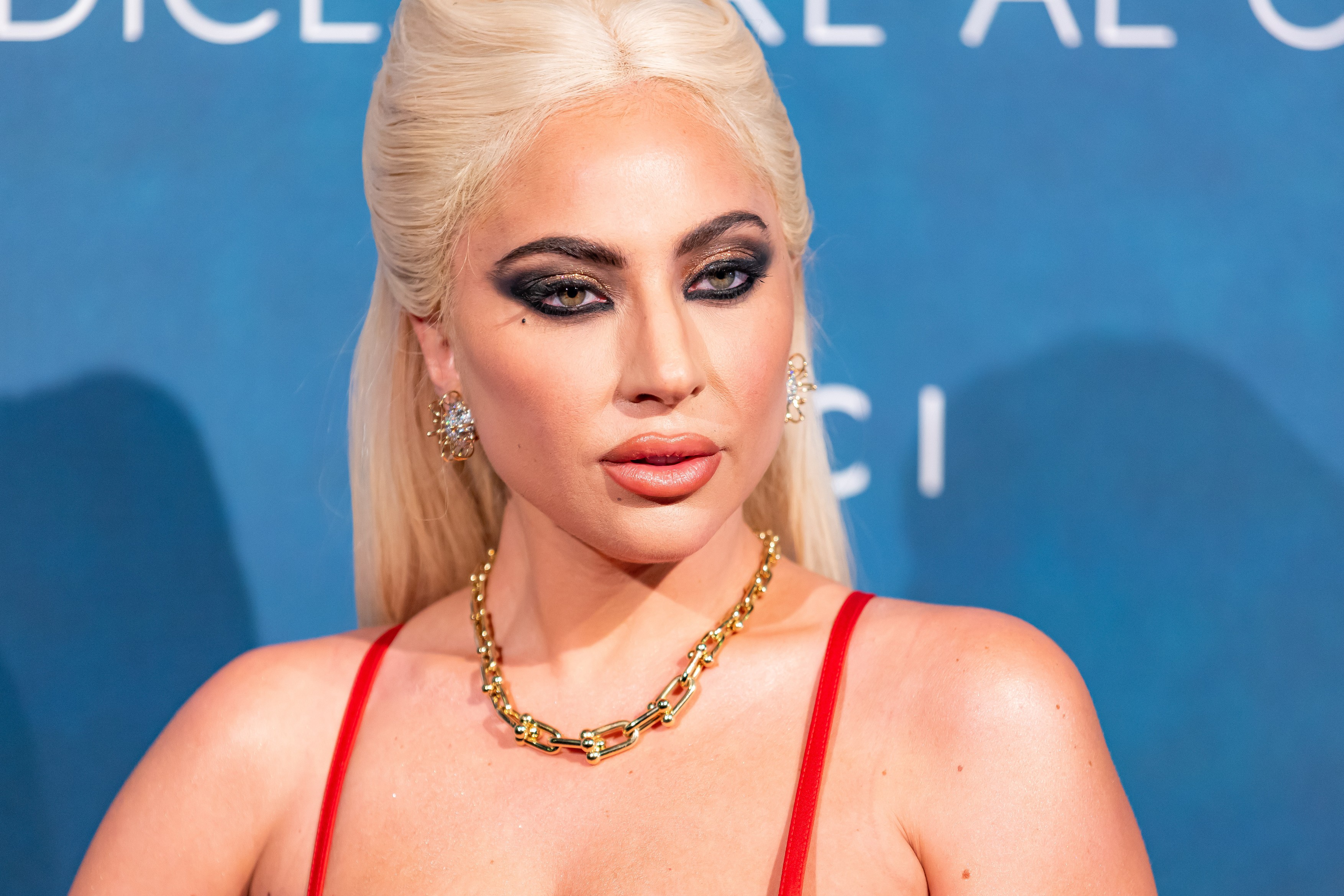 Lady Gaga Attends House Of Gucci Italian Premiere In Milan, Italy - 13 Nov 2021