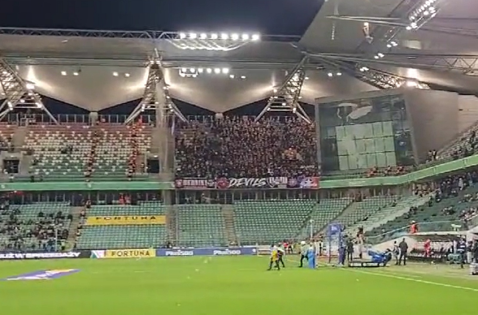 Smoke and flames rise over during the shelling near Kyiv