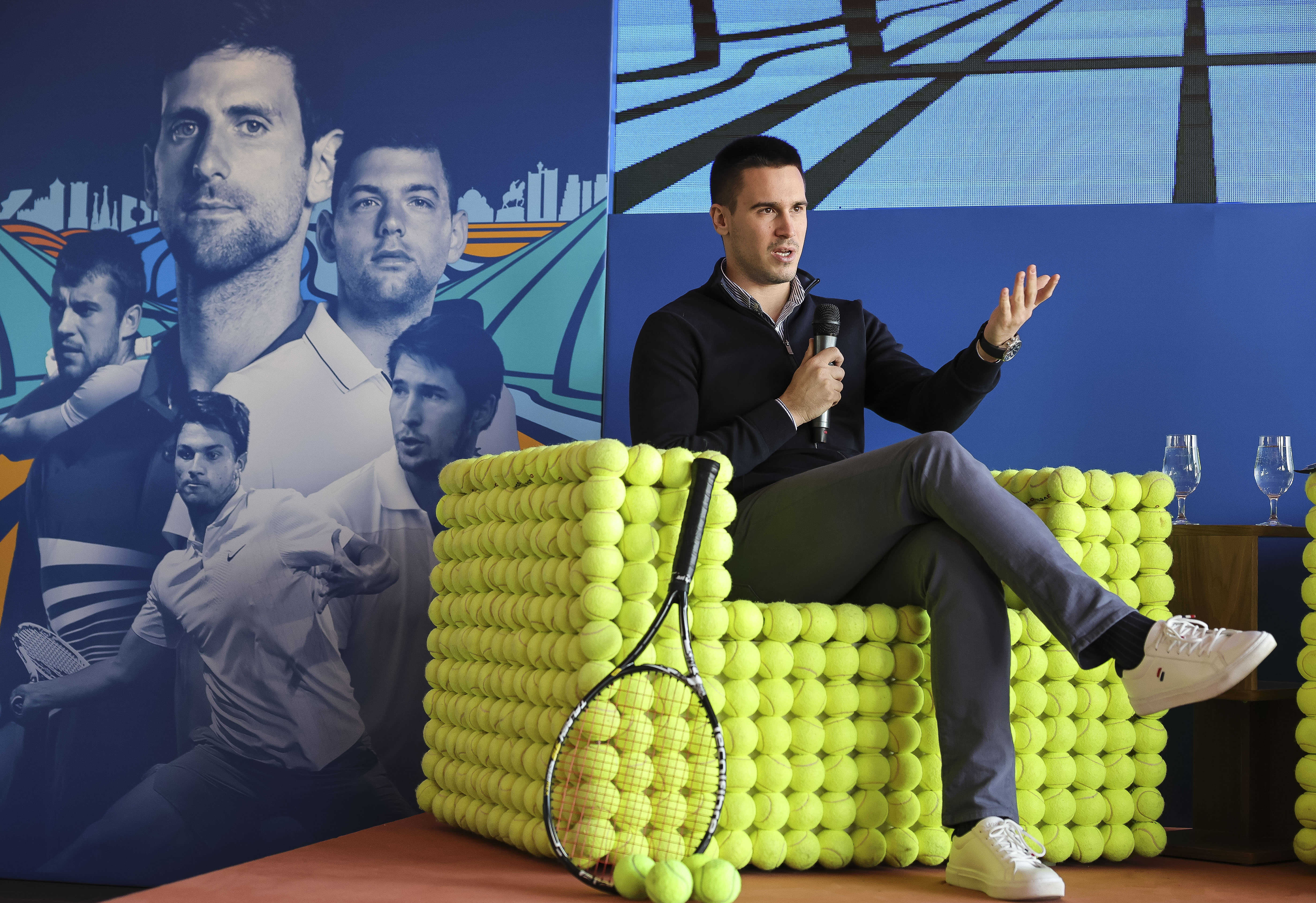 Tennis-ATP Serbia Open Belgrade 2022-Press conference-Djordje Djokovic
Matteo Berrettini v Aslan Karatsev (RUS)
Beograd, 15.03.2022.
foto: Srdjan StevanovicStarsportphoto ©