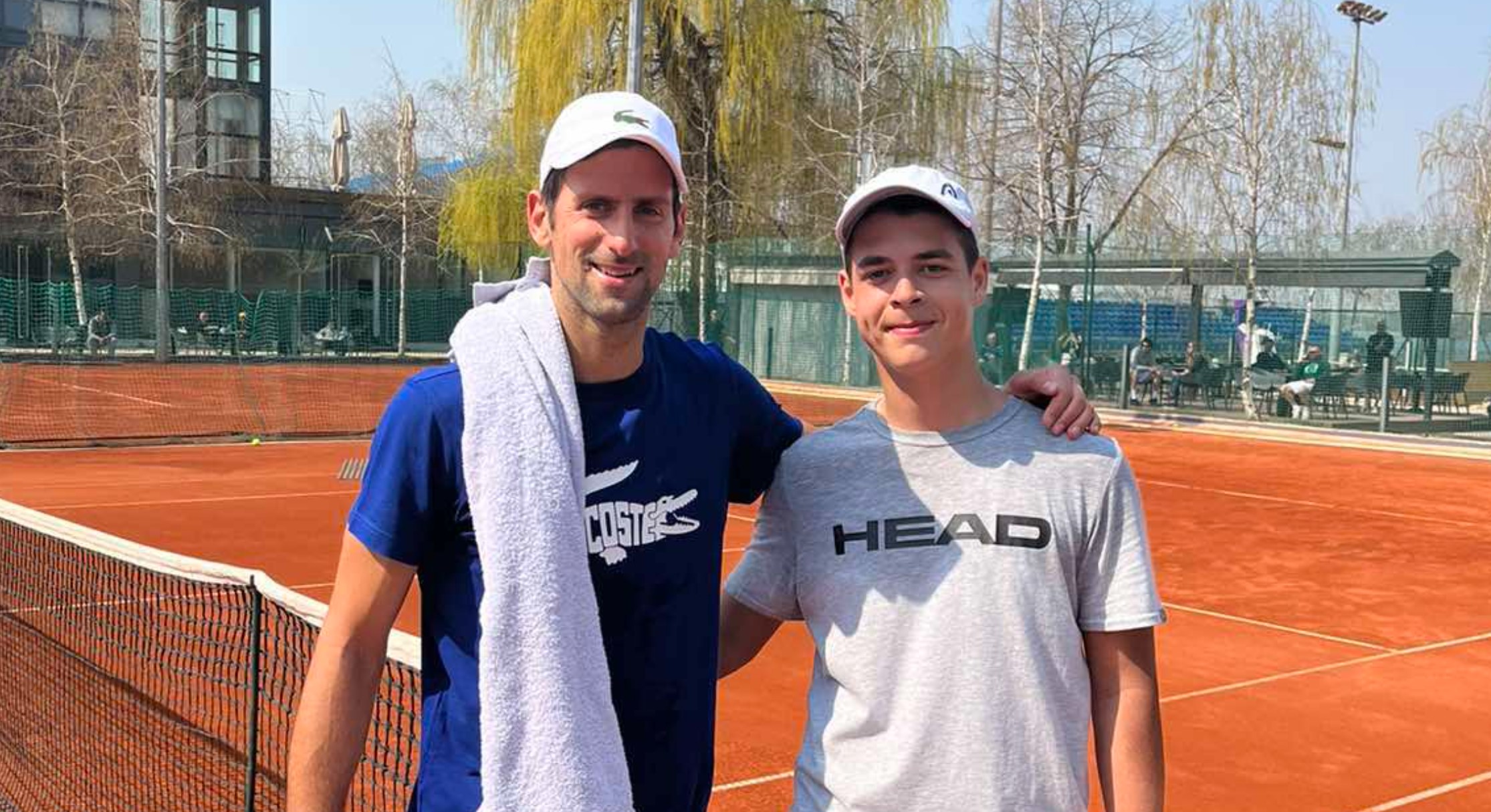 Novak Đoković i Marko Maksimović