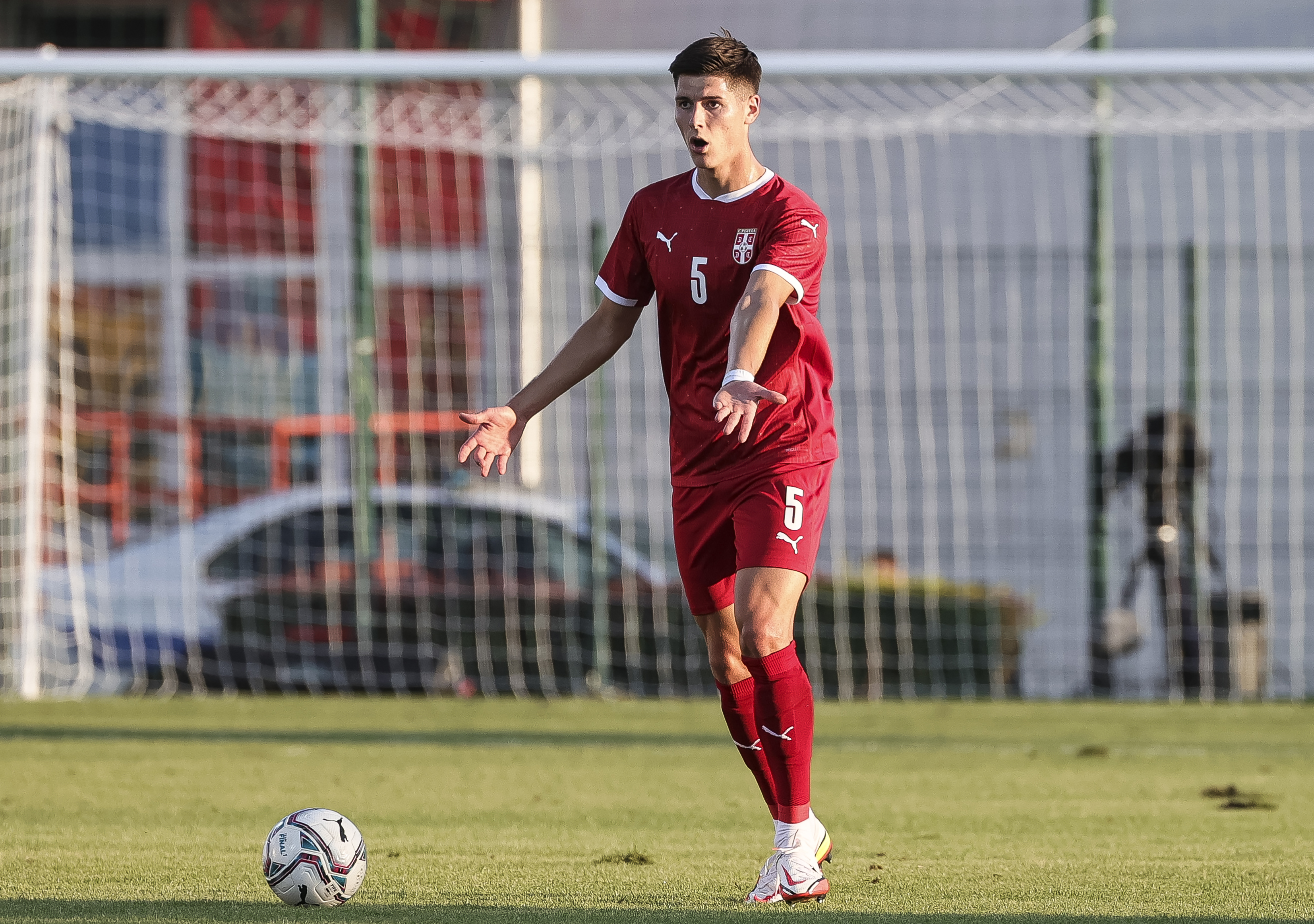 Serbia U21 v Ukraine U21-Qualifying round - Group H