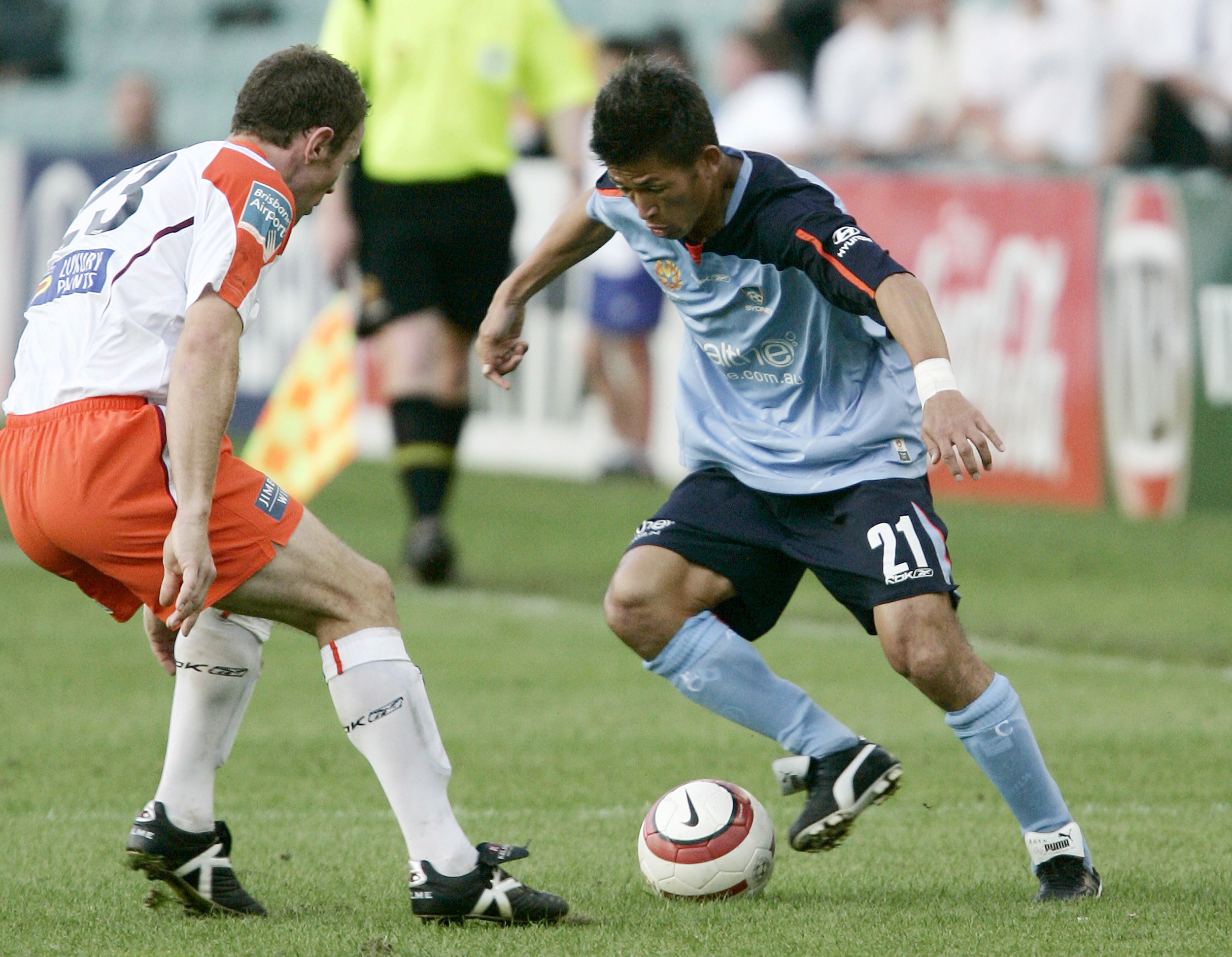 SYDNEY VS QUEENSLAND - MIURA IN ACTION AGAINST QUEENSLAND