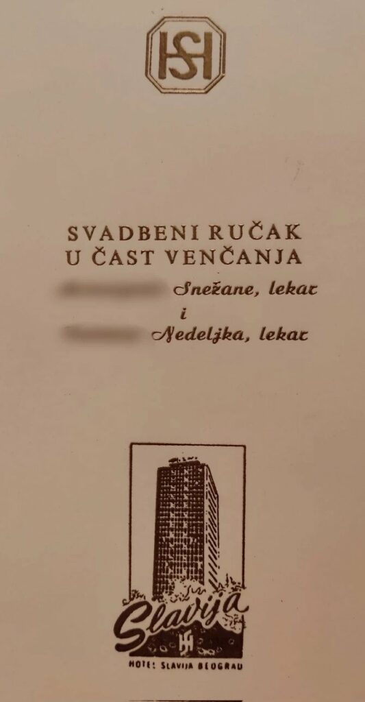 Svadbeni ručak od pre 50 godina, Foto: Twitter, ScreenshotFoto:Twitter
Vencanje jugoslavija
