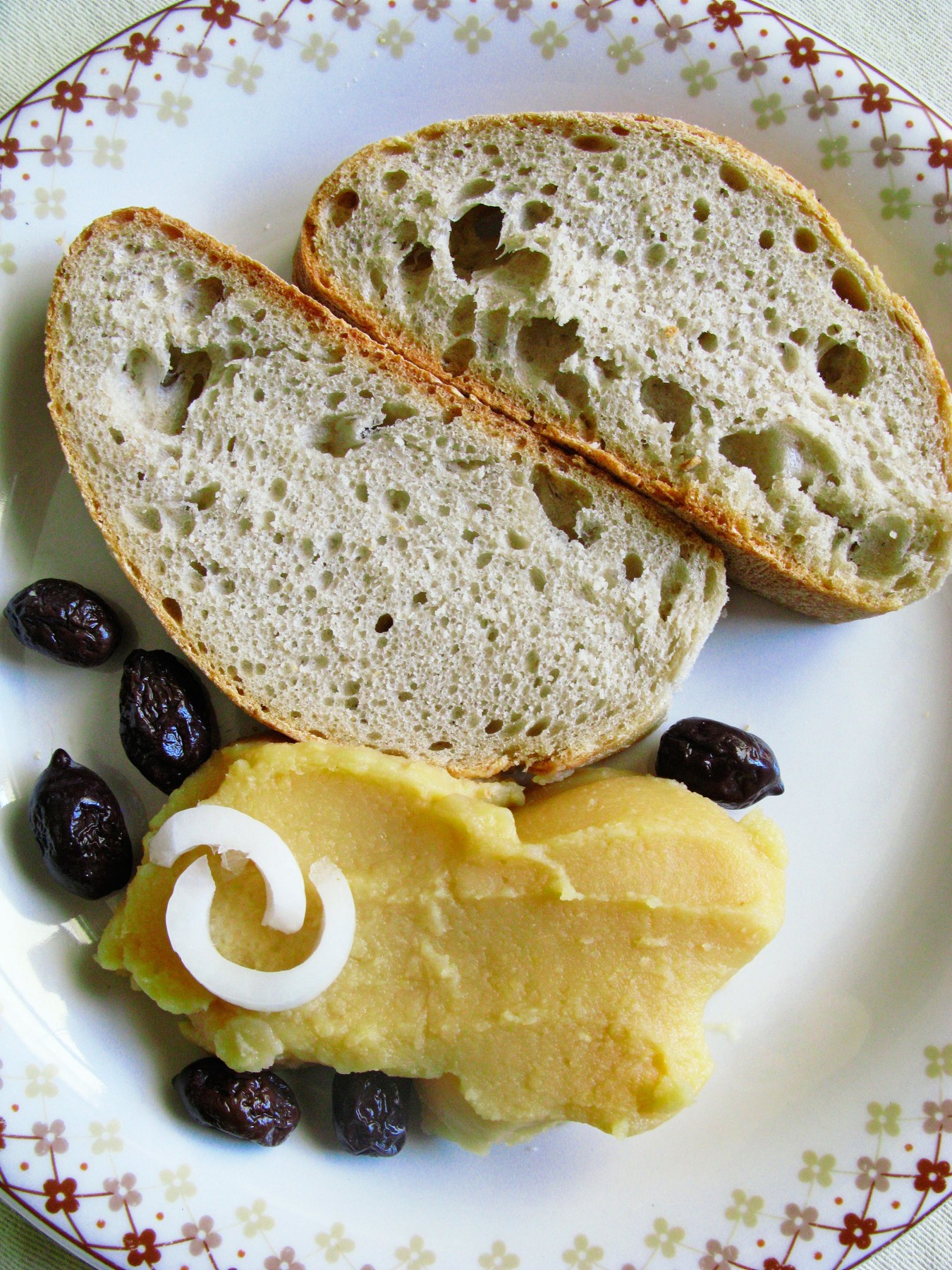Fava. Yellow split pea puree, Greece,Image: 133803644, License: Rights-managed, Restrictions: , Model Release: no, Credit line: Steve Outram / Alamy / Alamy / Profimedia