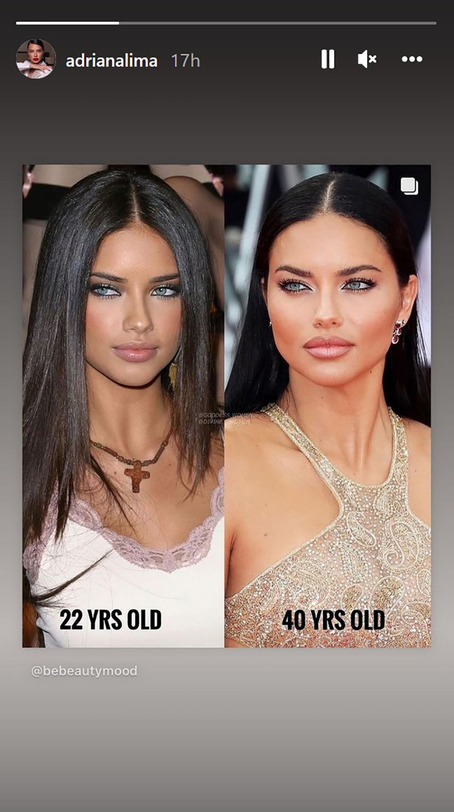 Adriana Lima Foto: Instagram/adrianalima