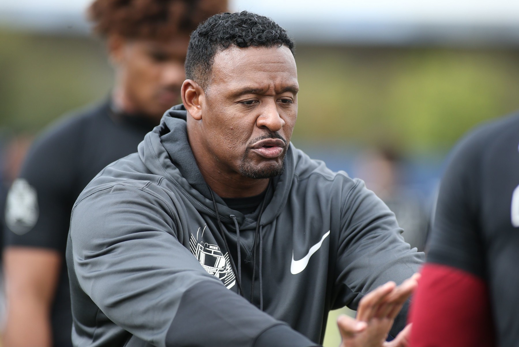 Nike Football The Opening Regional Los Angeles at Chargers Practice Facility, Costa Mesa, USA - 11 Mar 2018