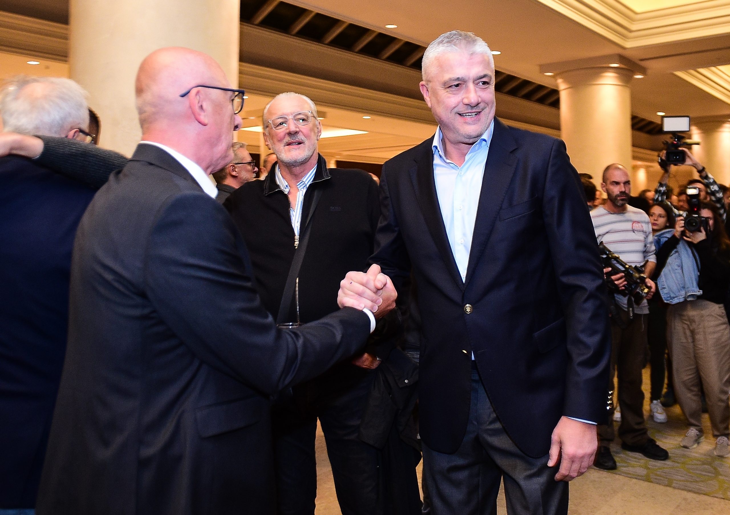 JSD Partizan Proslava 77 Rodjendan at Hotel Hyatt on October 04, 2022 in Belgrade, Serbia. (Photo by Starsport.rs ©)