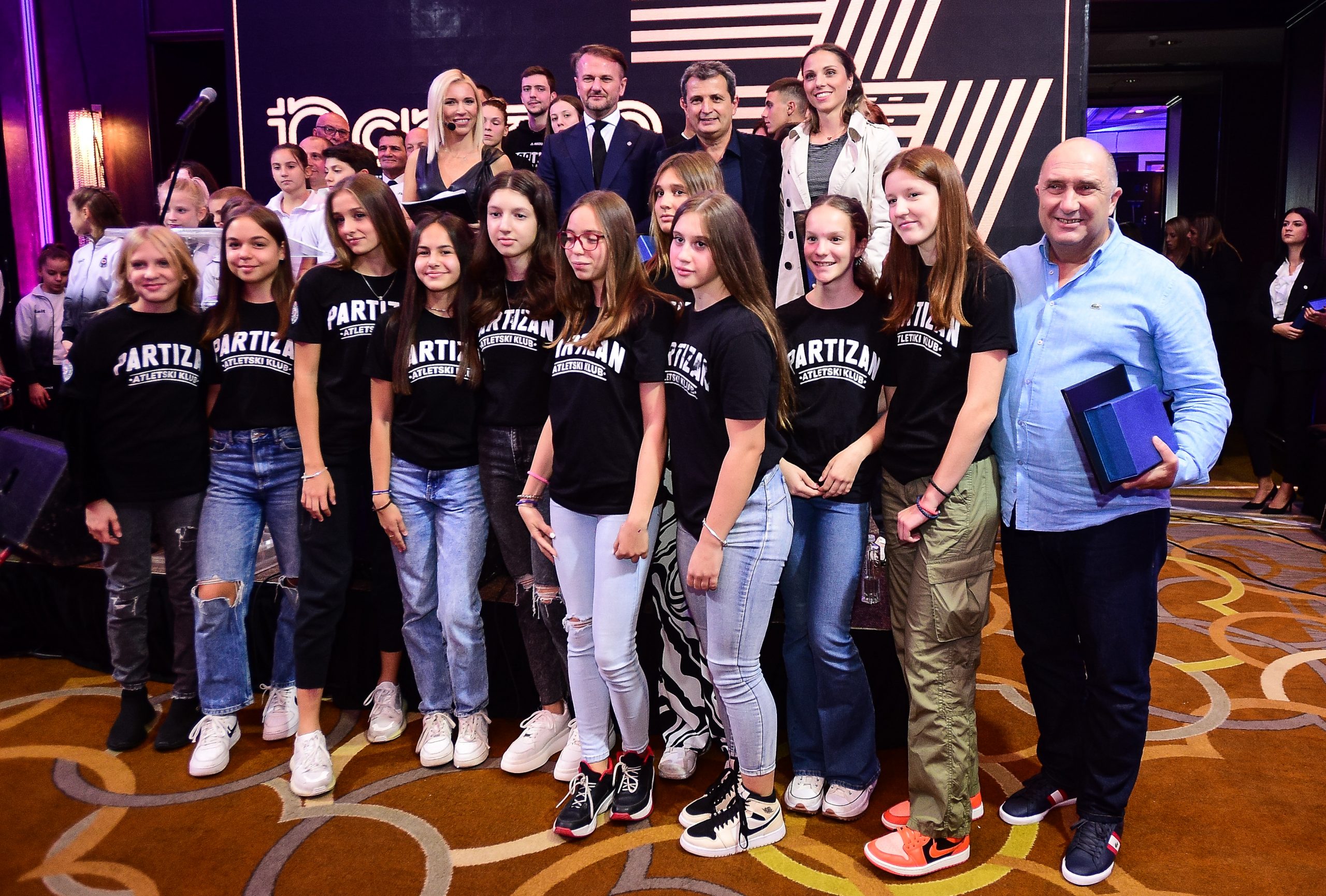 JSD Partizan Proslava 77 Rodjendan at Hotel Hyatt on October 04, 2022 in Belgrade, Serbia. (Photo by Starsport.rs ©)