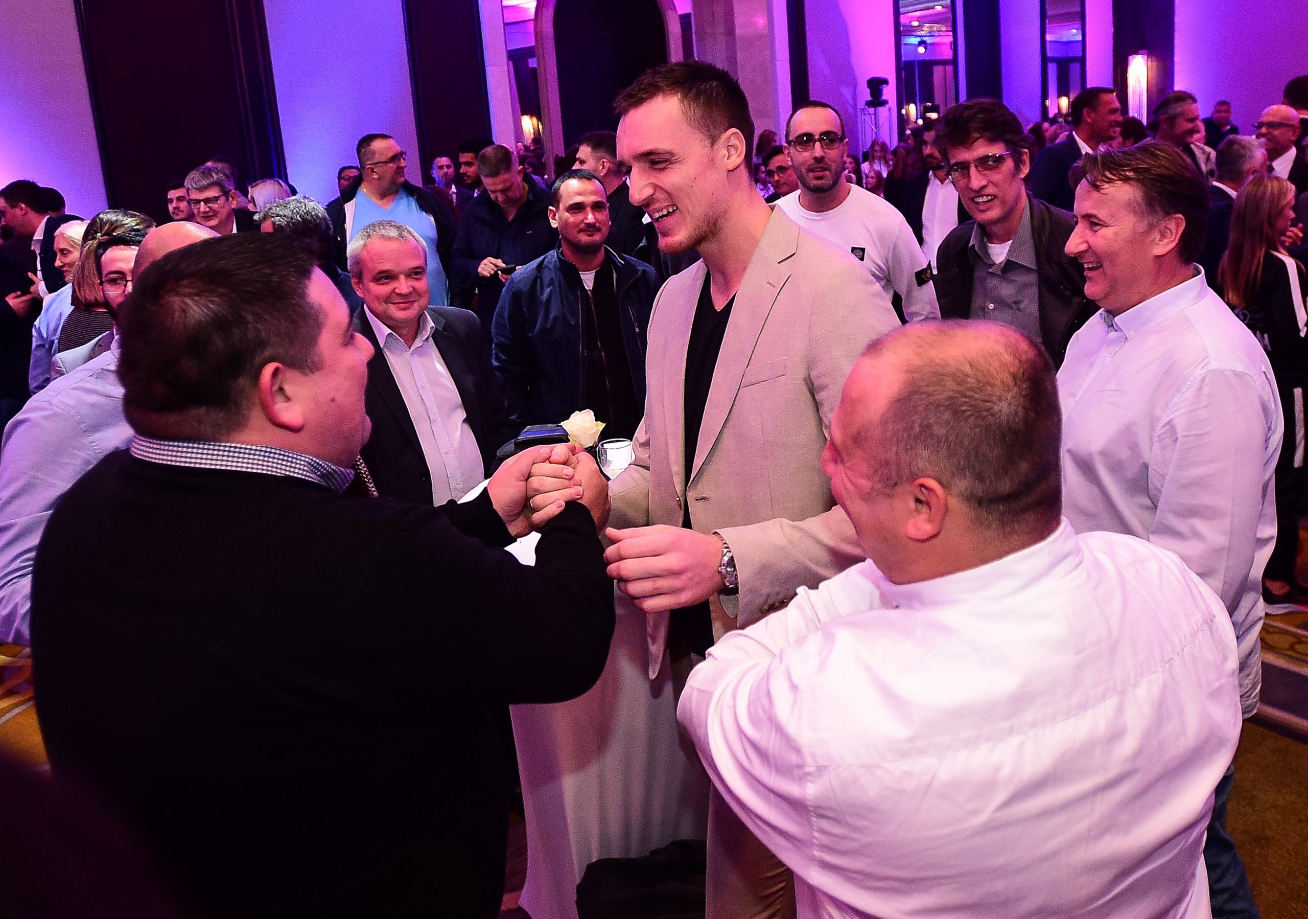 JSD Partizan Proslava 77 Rodjendan at Hotel Hyatt on October 04, 2022 in Belgrade, Serbia. (Photo by Starsport.rs ©)