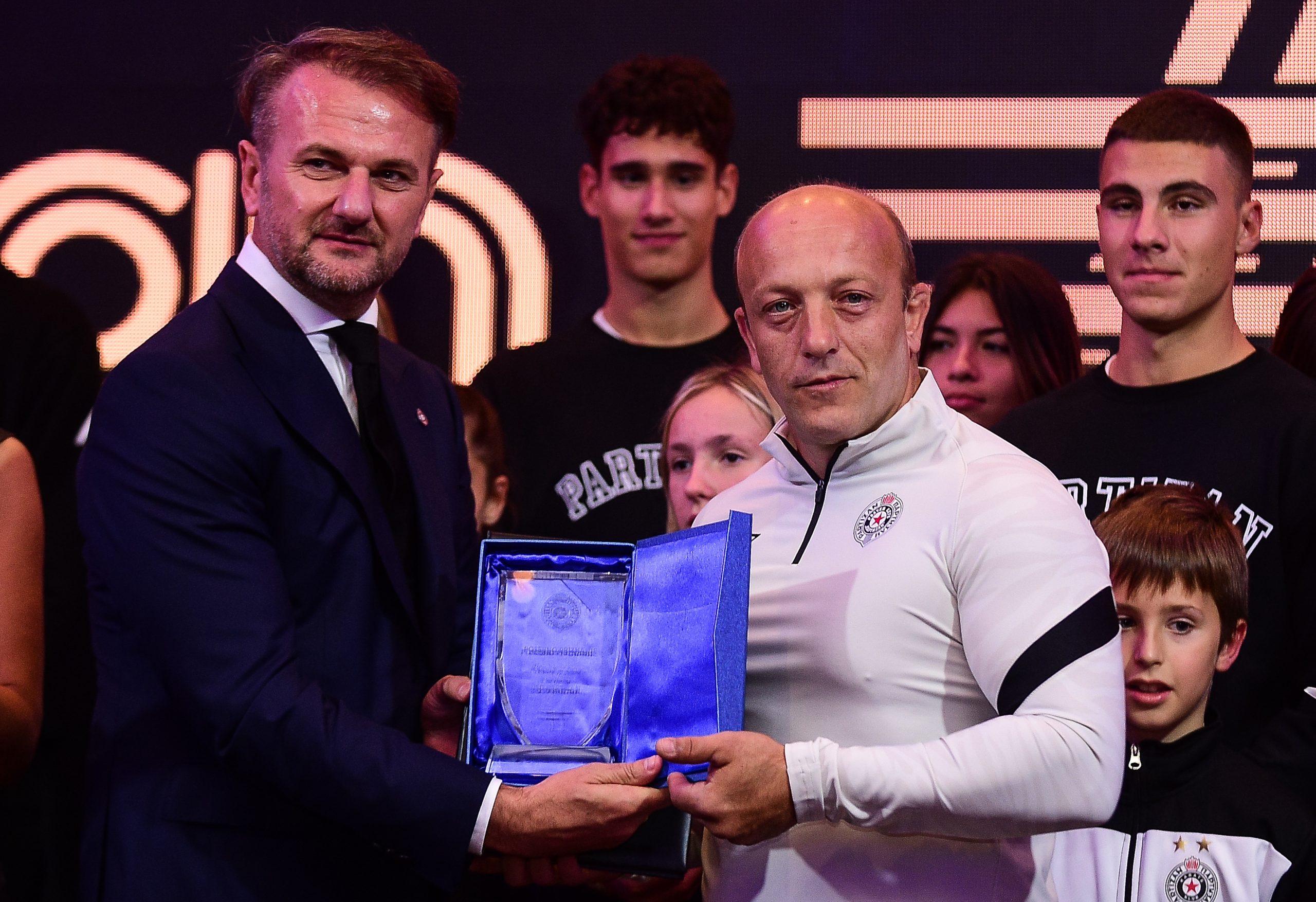 JSD Partizan Proslava 77 Rodjendan at Hotel Hyatt on October 04, 2022 in Belgrade, Serbia. (Photo by Starsport.rs ©)