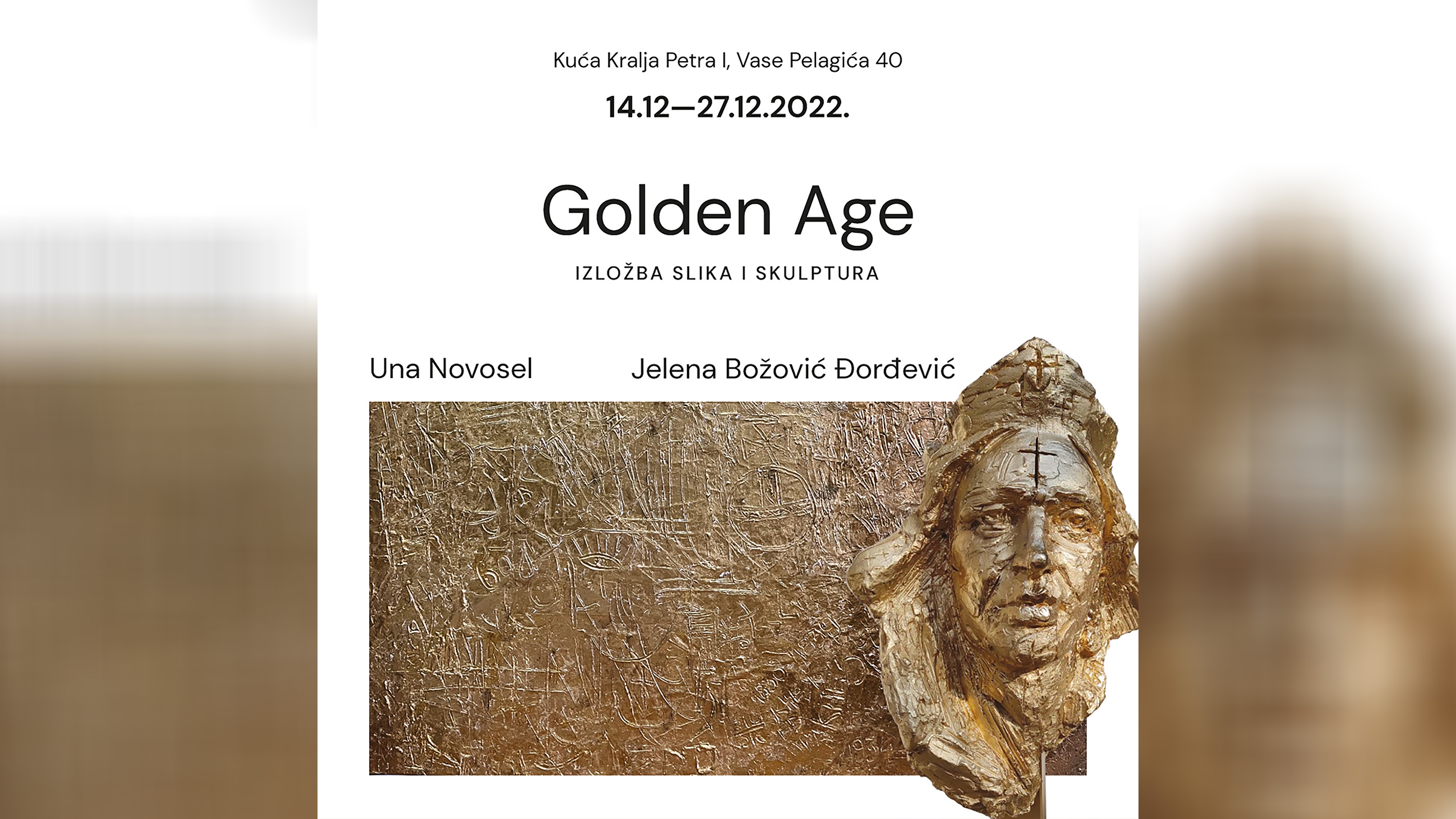 izložb "Golden Age" Jelene Božović Đorđević i Une Novosel