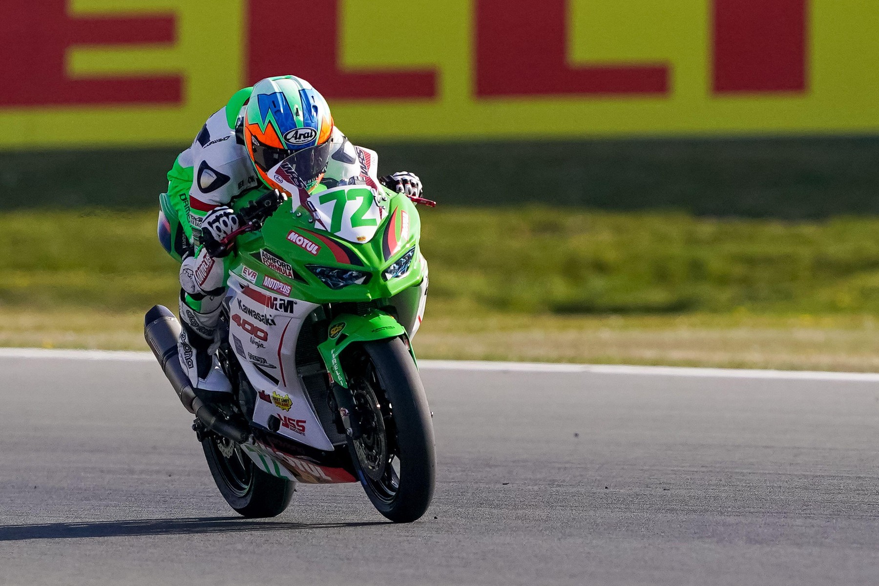 Assen Netherlands. 23rd Apr, 2022. ASSEN, NETHERLANDS - APRIL 23: Victor Steeman of the Netherlands rides during the Tissot Superpole during the FIM Superbike World Championship at the TT Circuit Assen on April 23, 2022 in Assen, Netherlands (Photo by And