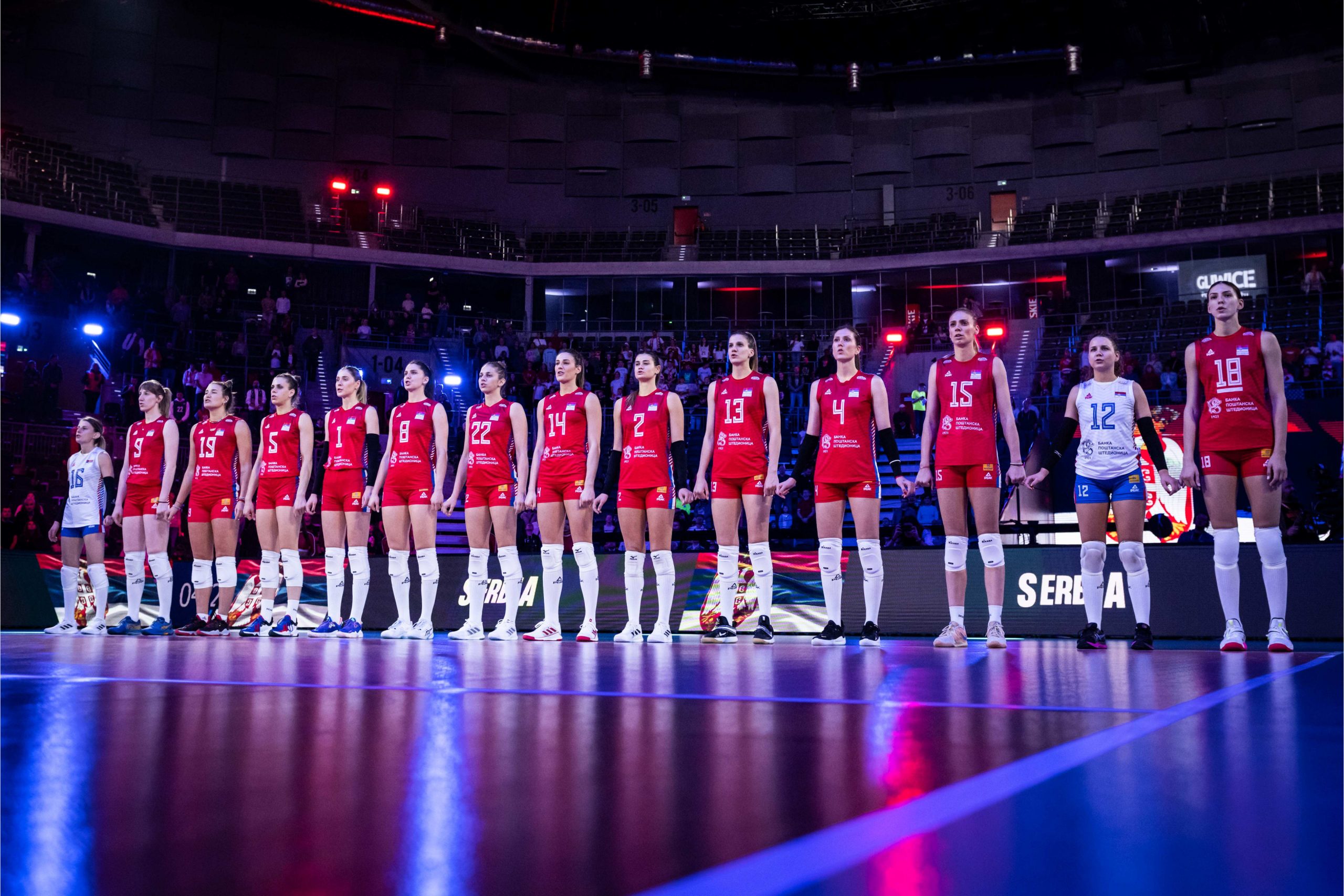 Odbojka žene, Srbija - Sjedinjene Američke države