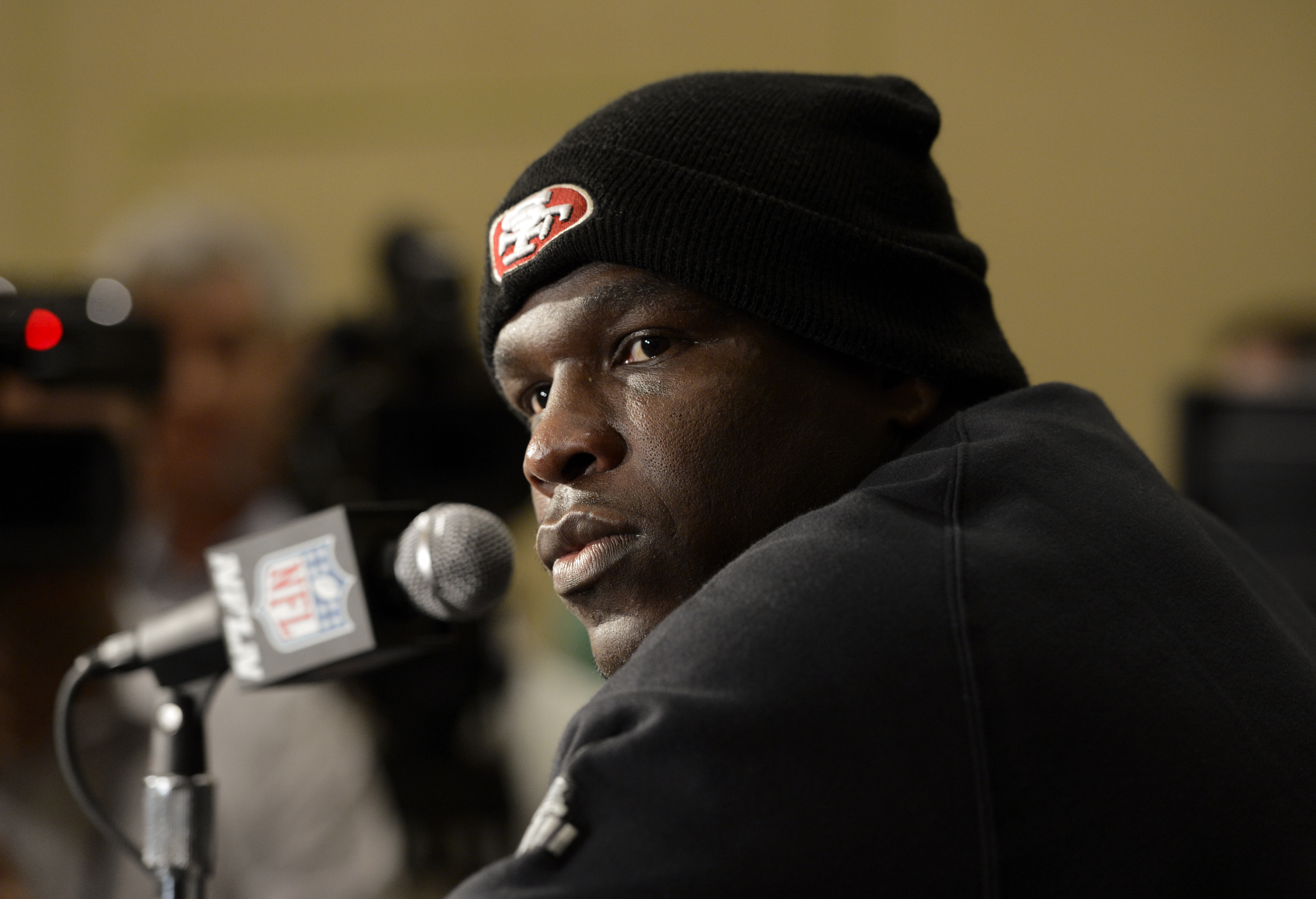 San Francisco Giants press conference during Super Bowl Week in New Orleans, Louisiana