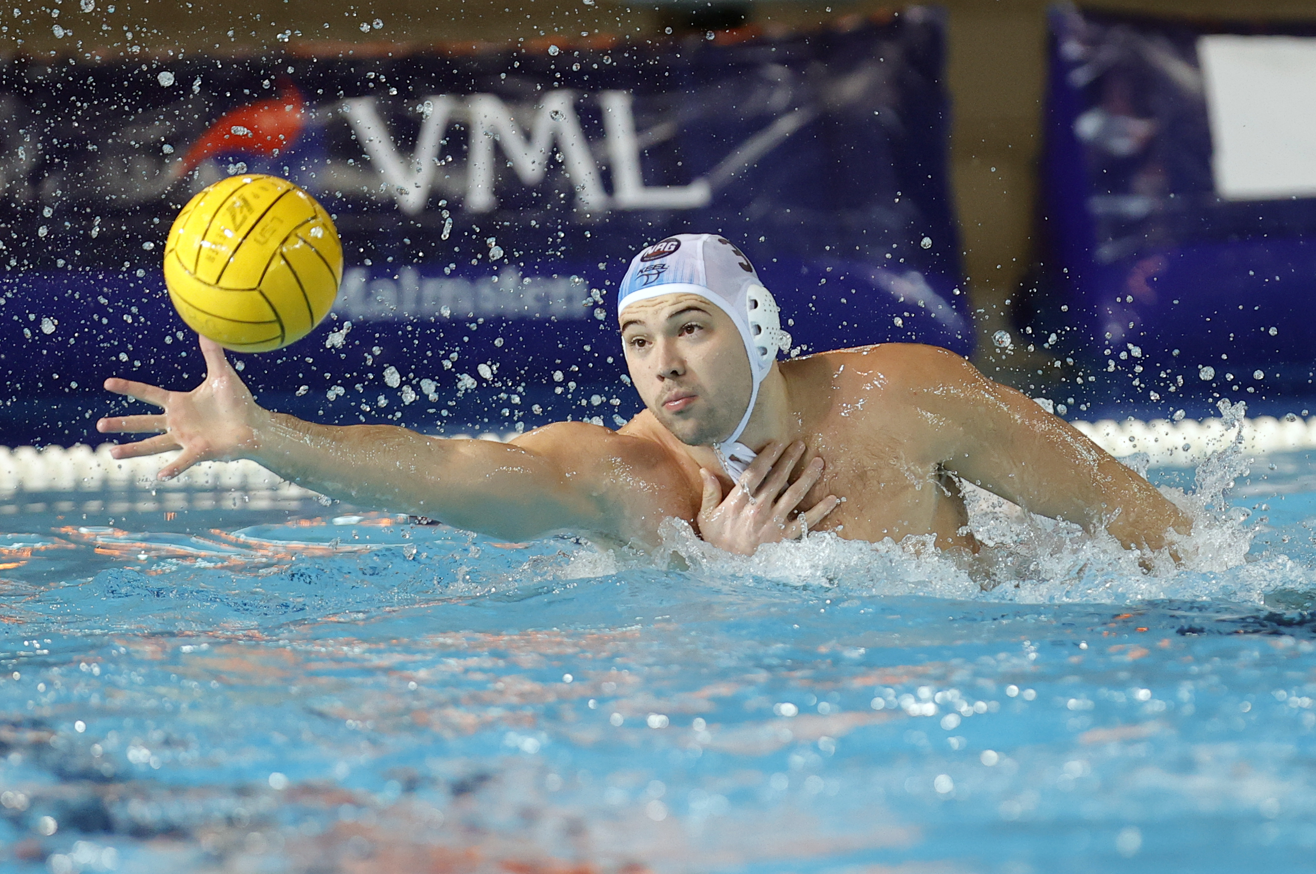 Dusan Mandic  Vaterpolo Liga Sampiona, Novi Beograd - Dinamo Tbilisi, Beograd, Srbija 9.2.2022.  photo: Pedja Milosavljevic/STARSPORT