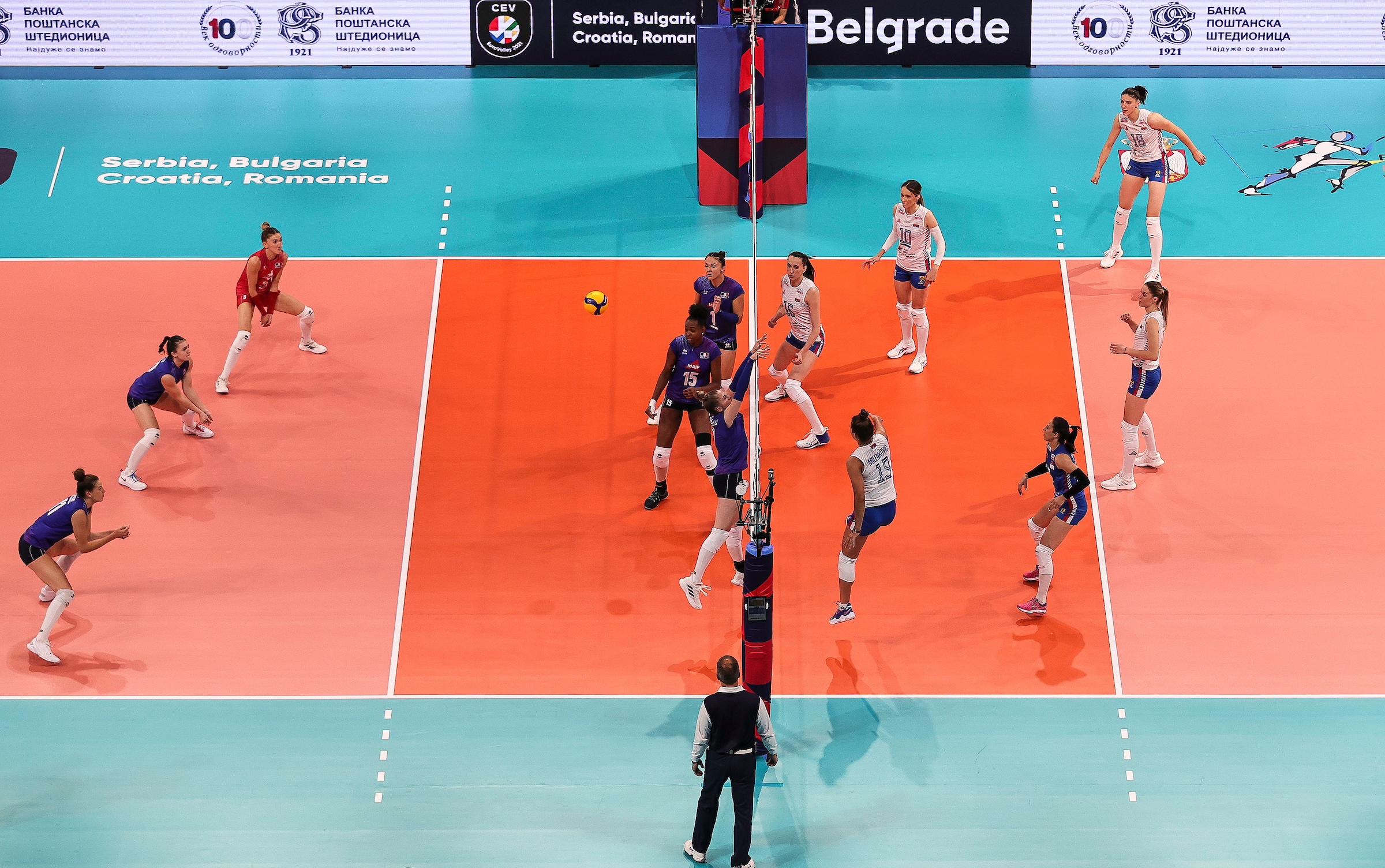 Evropsko Prvenstvo u odbojci za zene Eurovolley 2021-Serbia v France
Beograd, 21.08.2021.
foto: Srdjan Stevanovic/Starsport.rs ©
