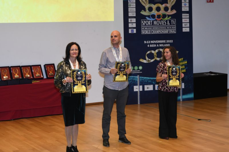 Nagrada 40. festivalu sportskog filma FICTS u Milanu za film  "Gligorićeva Mar del Plata - kraljeva indijska varijanta"