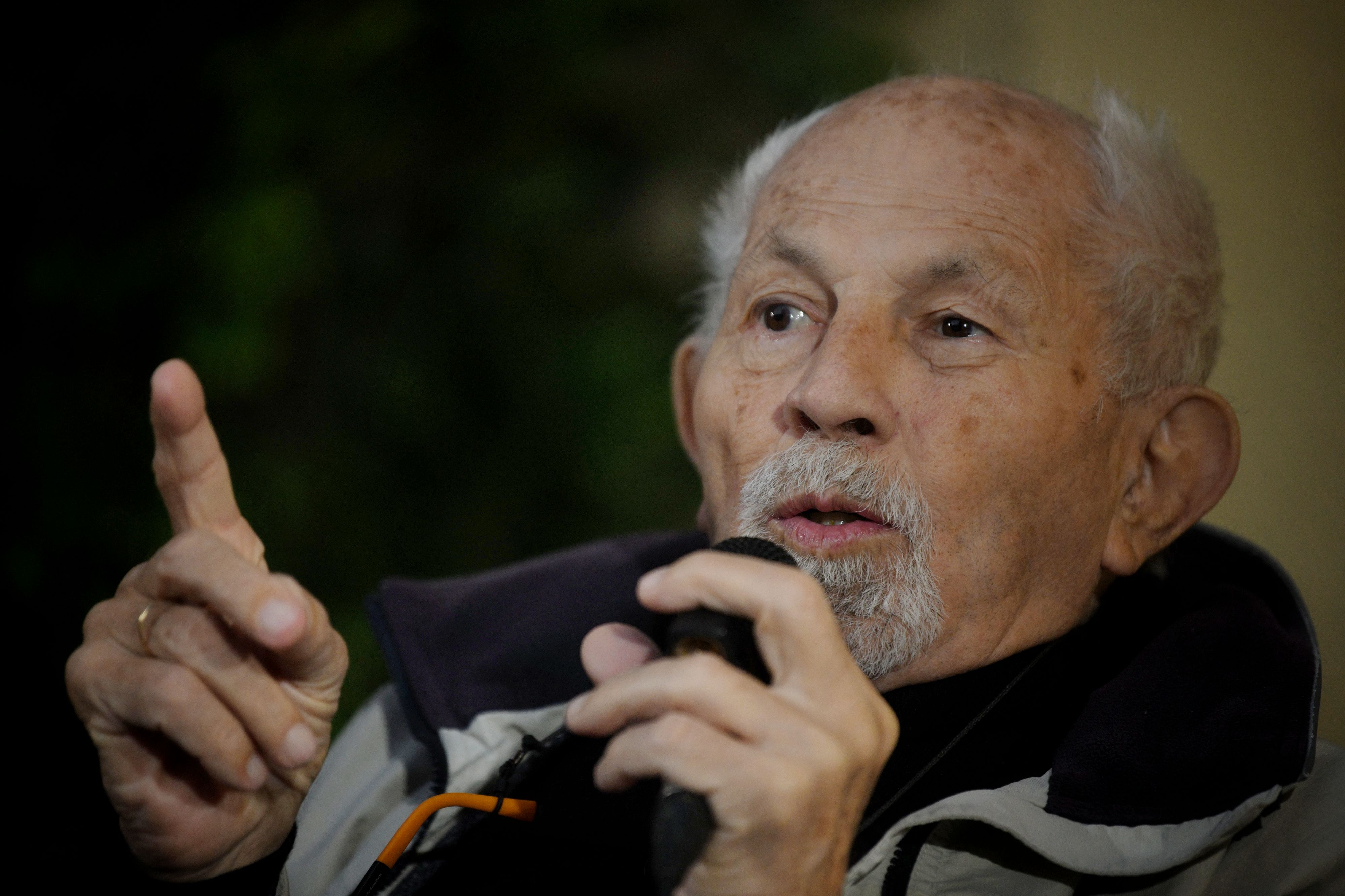 Ljig 13. jul 2022. Knjizevno vece povodom 85. rodjendana Milovana Danojlica i odluke da se Gradska biblioteka uskoro nazove po velikom piscu upriliceno je knjizevno vece Foto:Filip Krainčanić/Novar.s