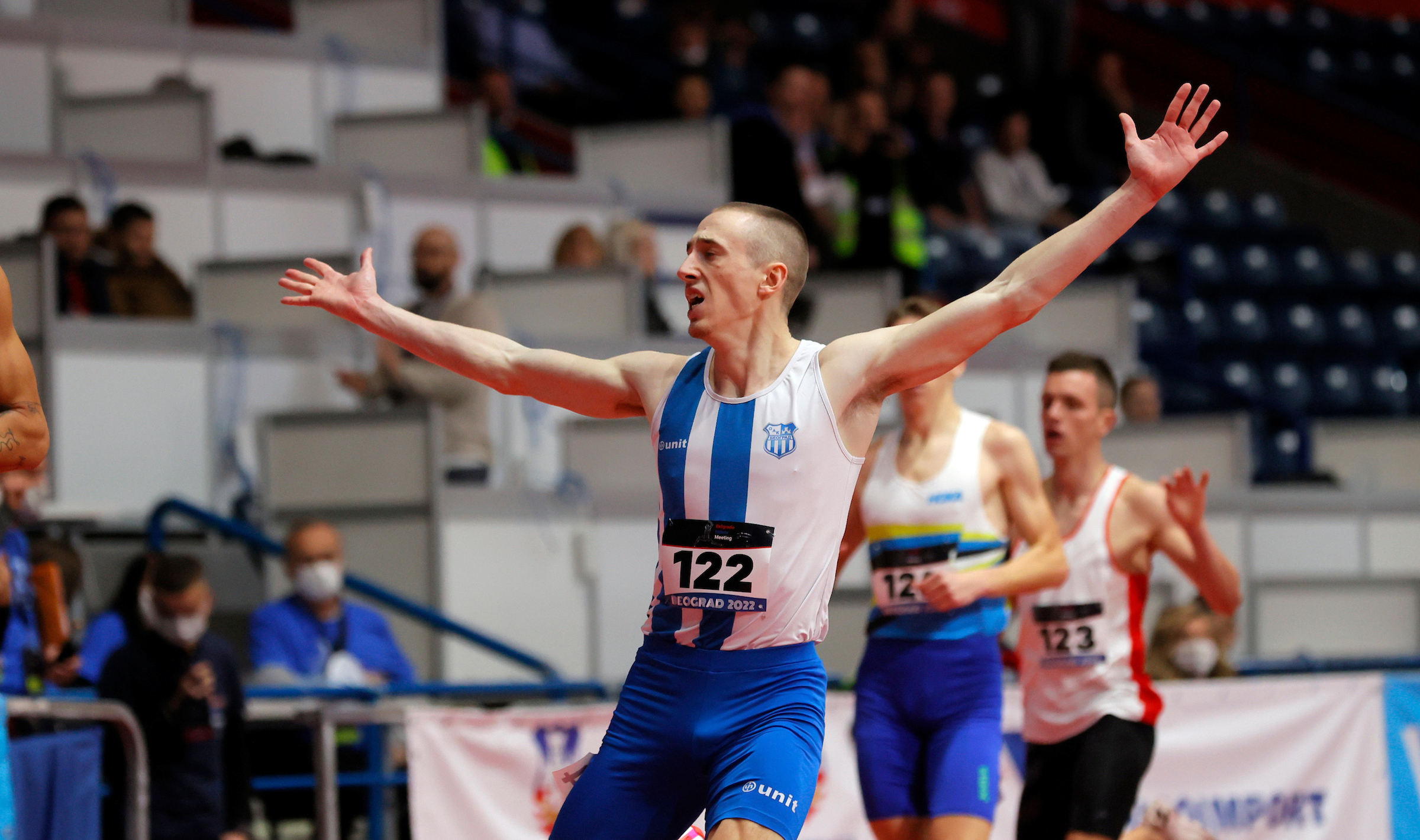 Bosko Kijanovic Belgrade indoor meeting atletski miting, Beograd, Srbija 7.3.2022.  foto: Pedja Milosavljevic/STARSPORT
