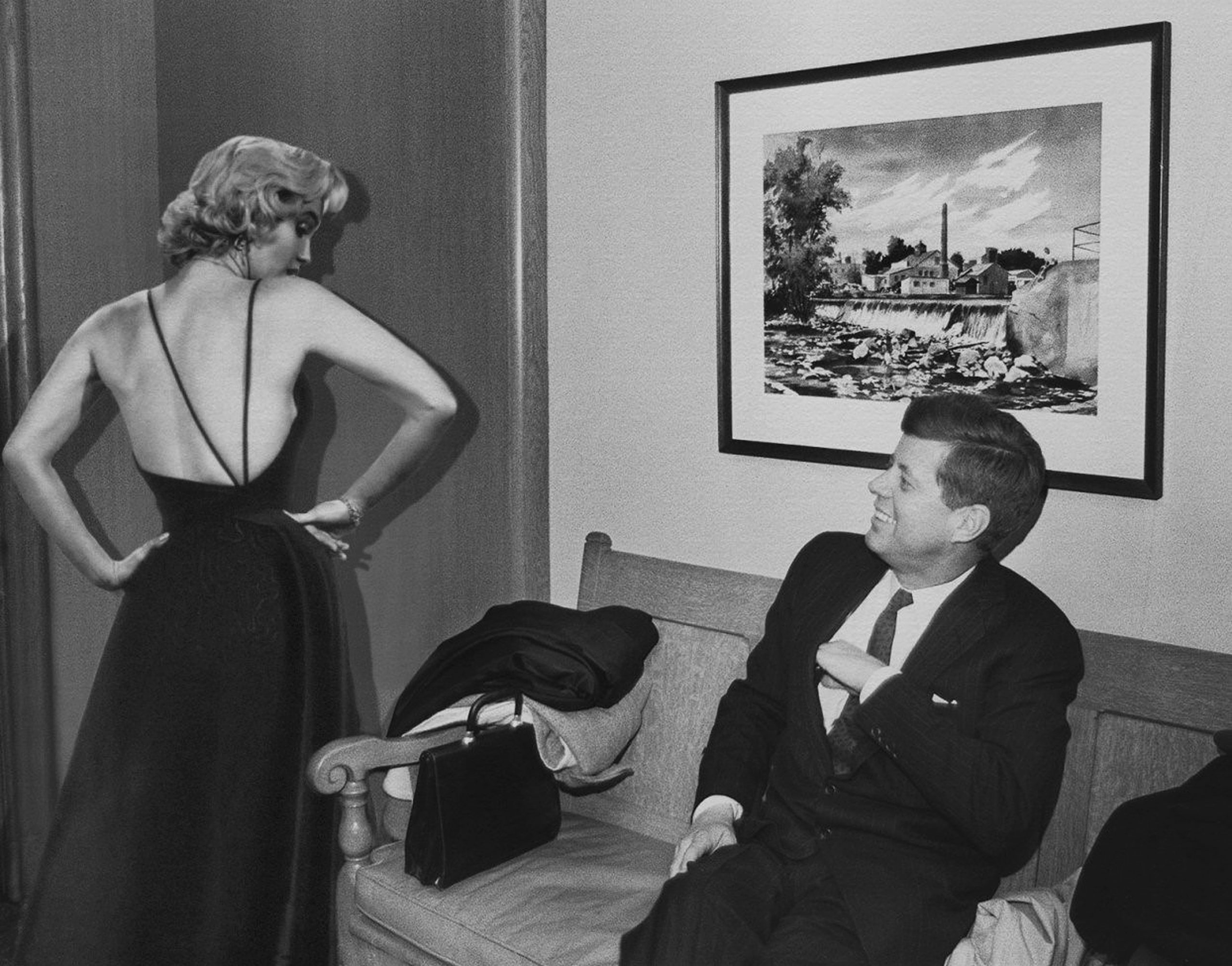 Unbekannter Fotograf,
John F. Kennedy und Marilyn Monroe,
USA, 1962, Fotografie,
Privatsammlung.,Image: 278165295, License: Rights-managed, Restrictions: , Model Release: no, Credit line: - / akg-images / Profimedia