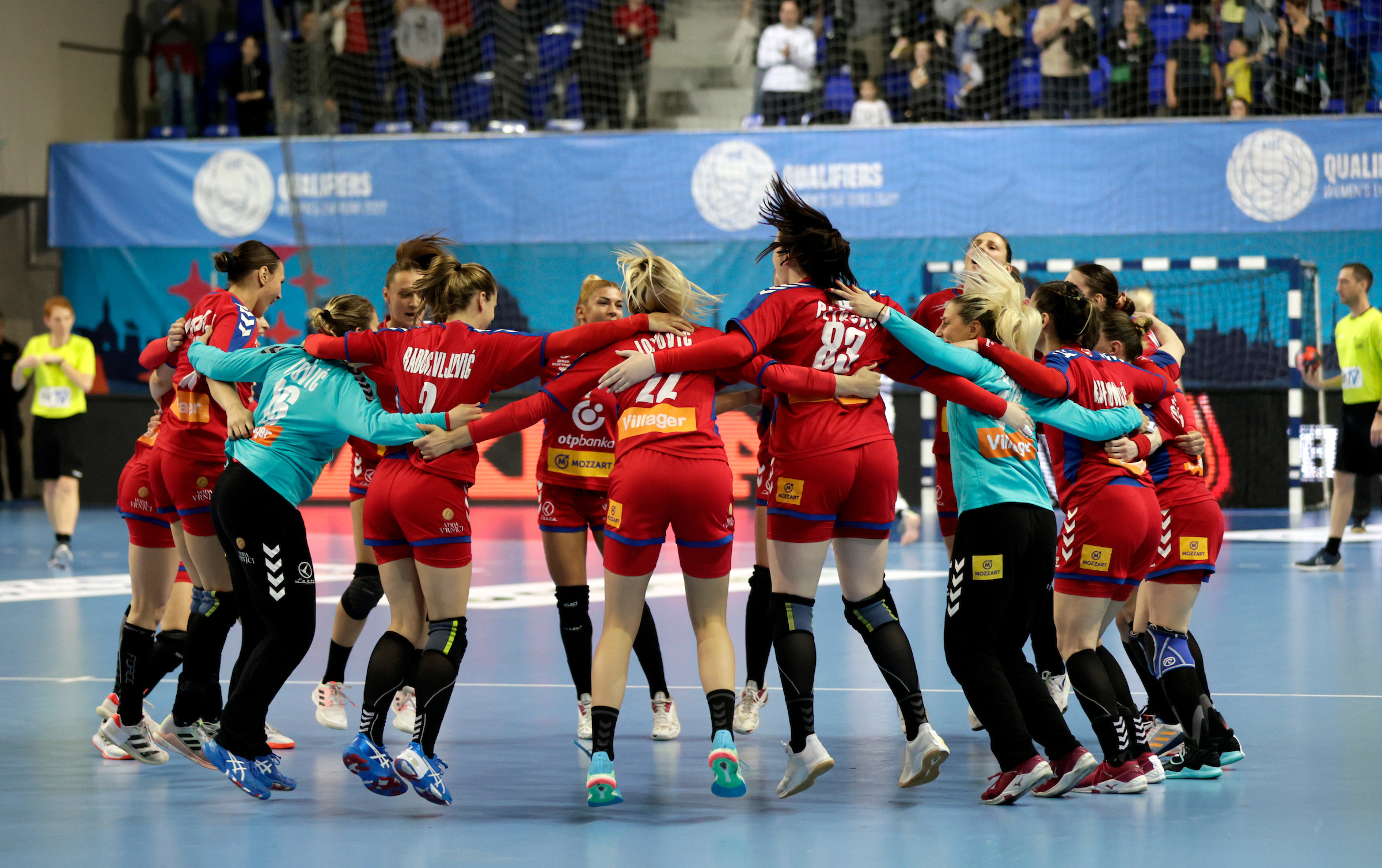 Srbija - Island, Serbia - Iceland Women's EHF  EURO 2022 Qualifyers Zrenjanin, Srbija 23.4.2022.  photo: Pedja Milosavljevic/STARSPORT