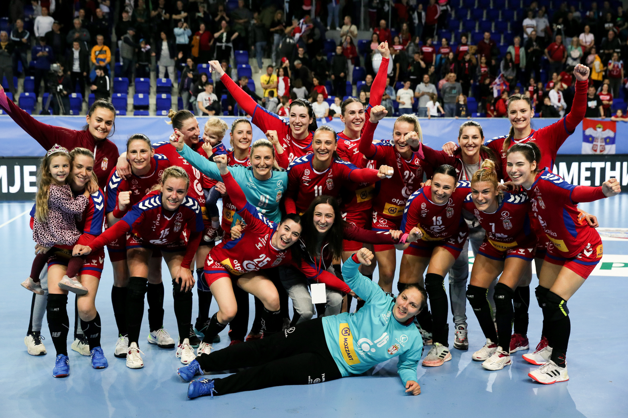 Srbija - Island, Serbia - Iceland Women's EHF  EURO 2022 Qualifyers Zrenjanin, Srbija 23.4.2022.  photo: Pedja Milosavljevic/STARSPORT