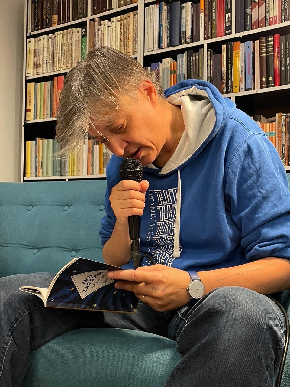 Anja Zag Golob, gostovanja slovenačke pesnikinje Anje Zag Golob u Beogradu