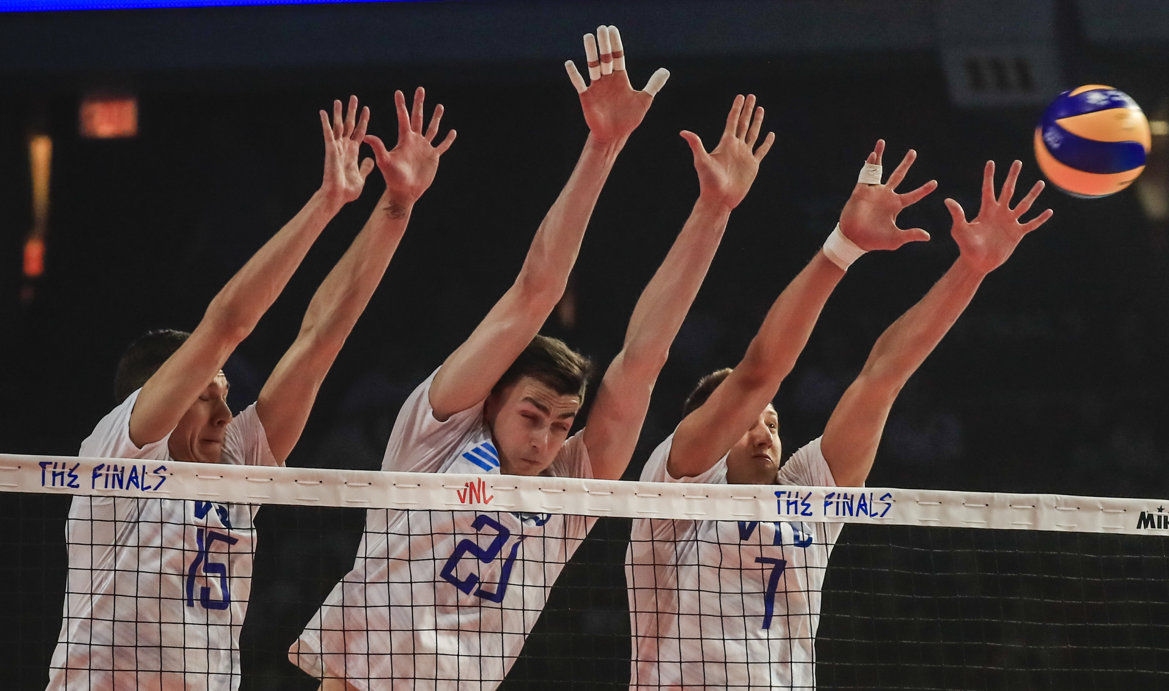 USA vs Russia FIVB volleyball