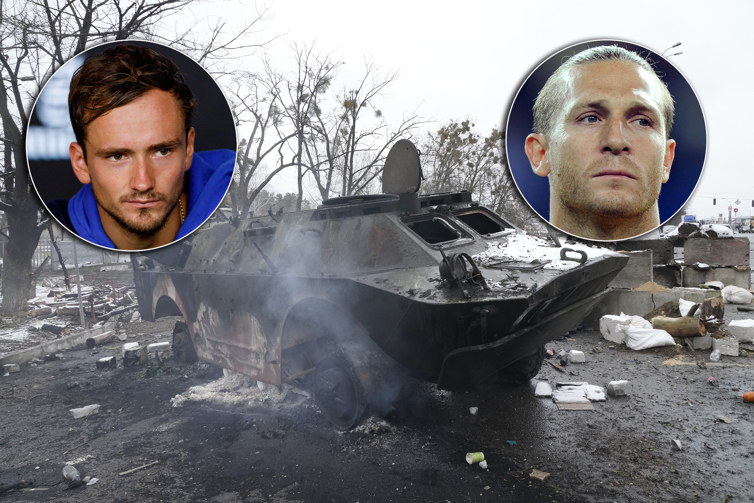 Russia Ukraine War Rat u Ukrajini, Andrej Voronjin, Danil Medvedev